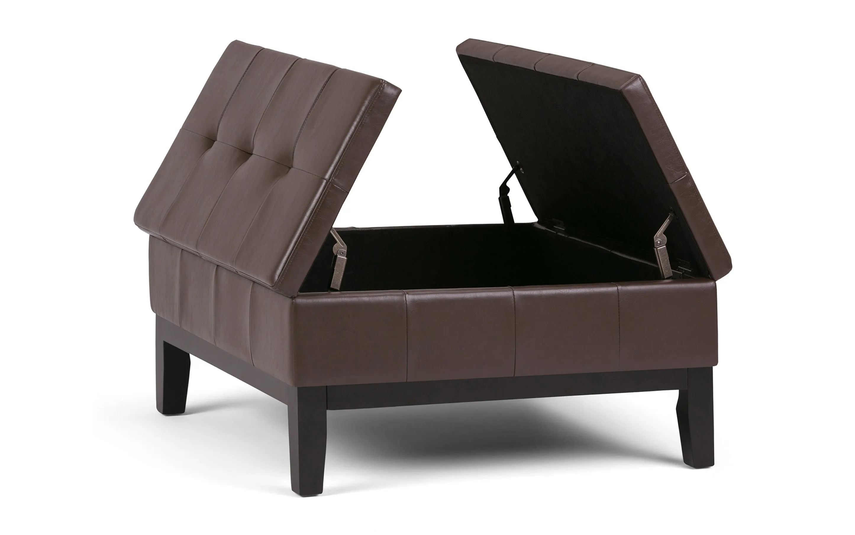 Dover Table Ottoman in Vegan Leather