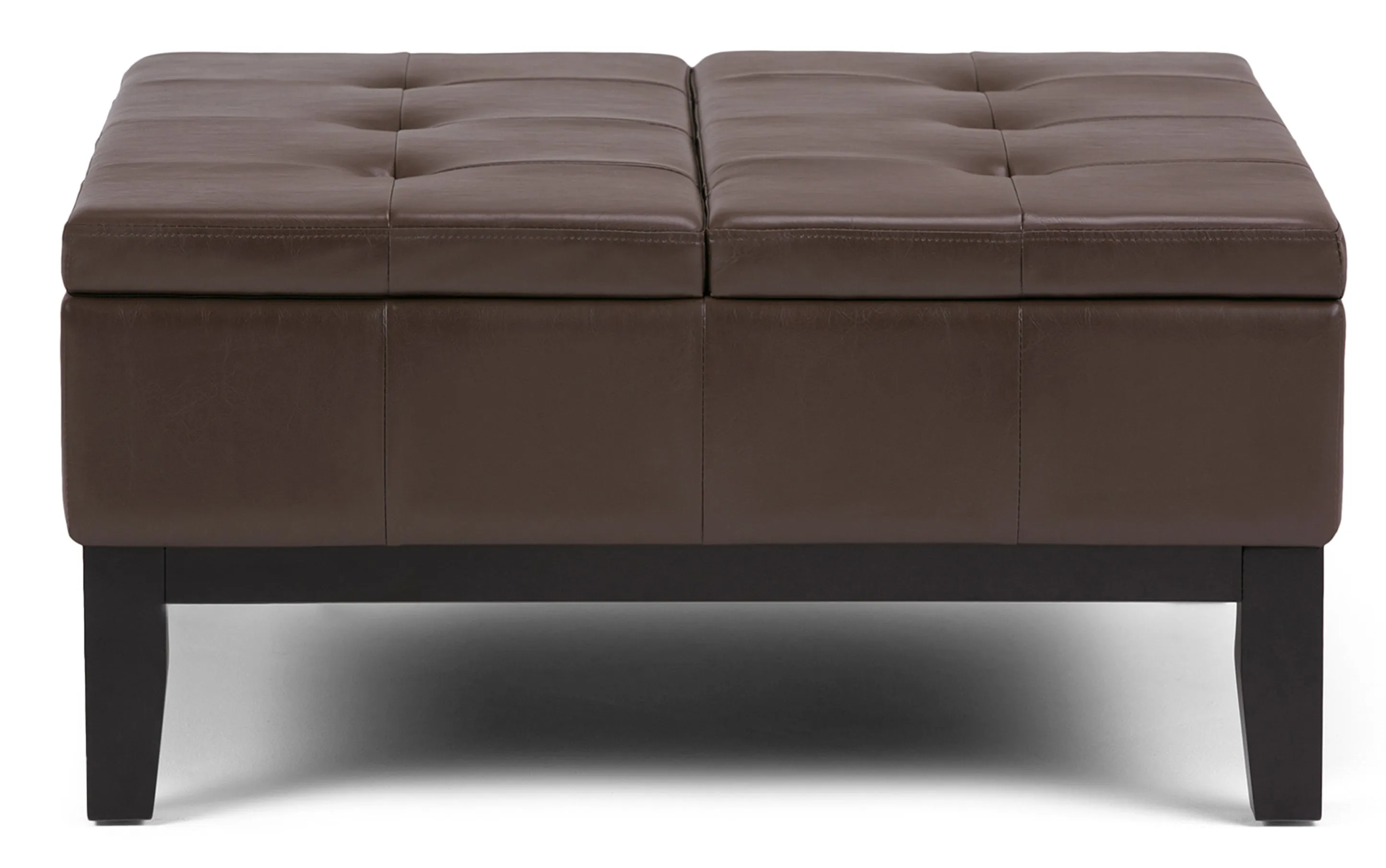 Dover Table Ottoman in Vegan Leather