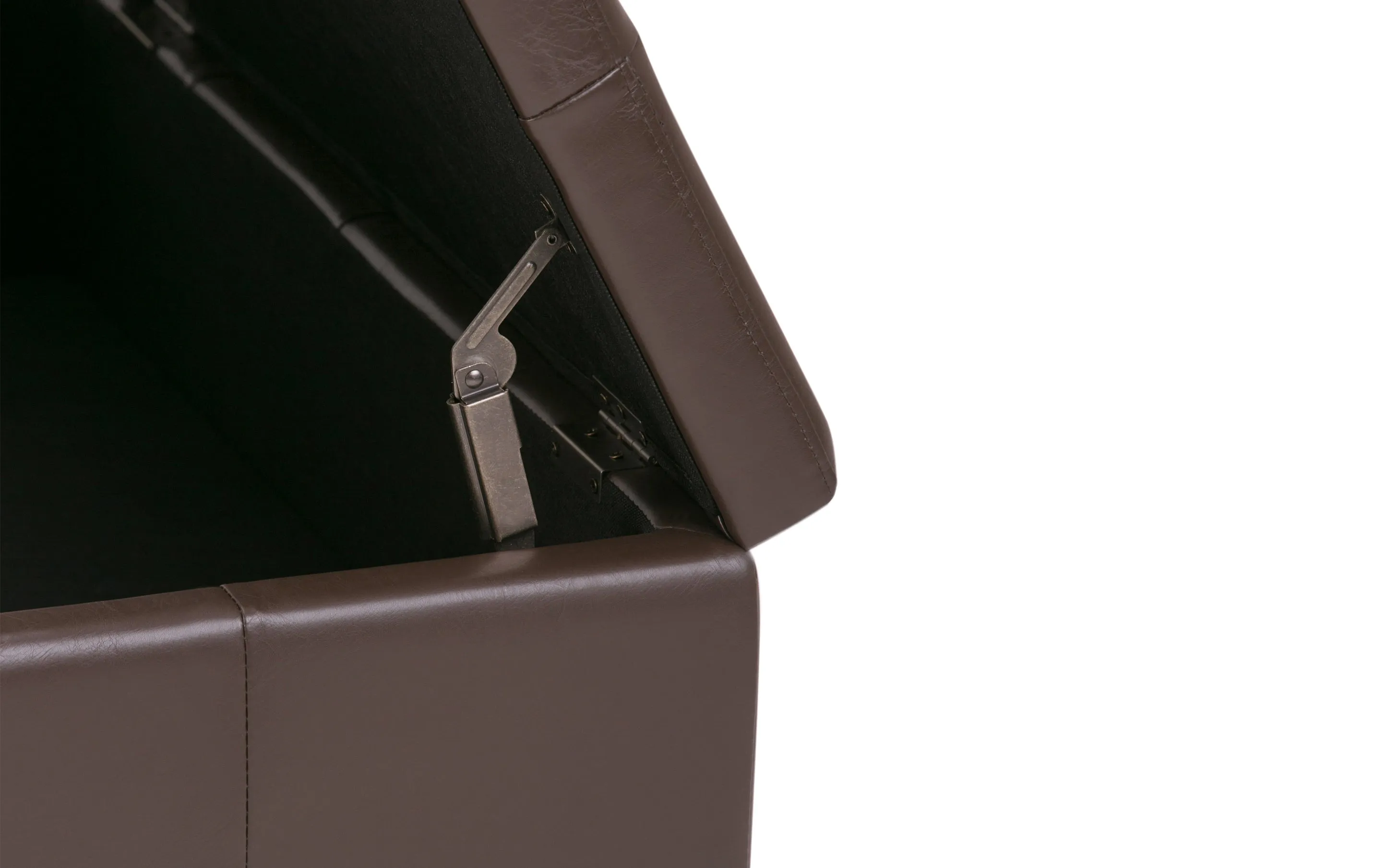 Dover Table Ottoman in Vegan Leather