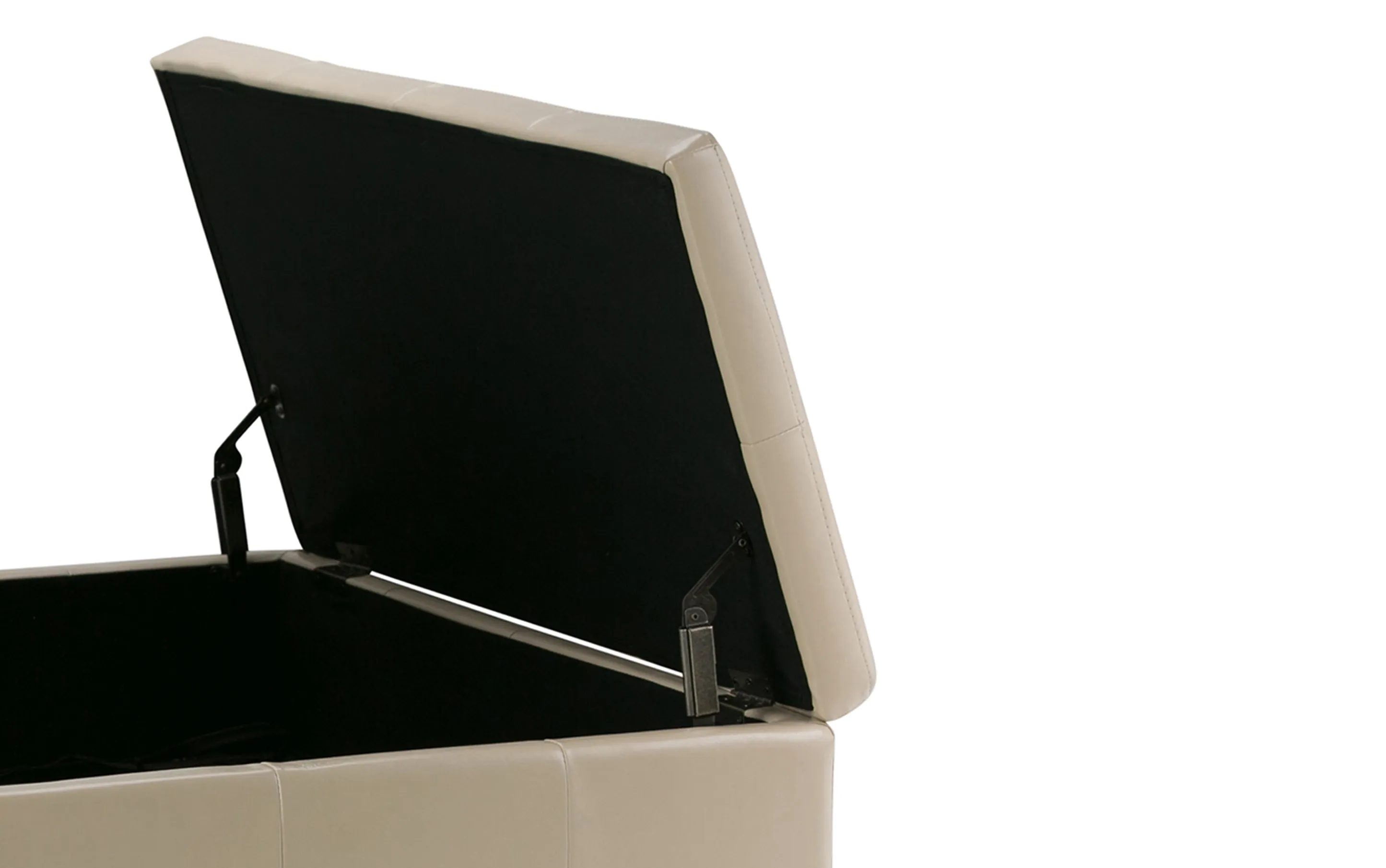 Dover Table Ottoman in Vegan Leather