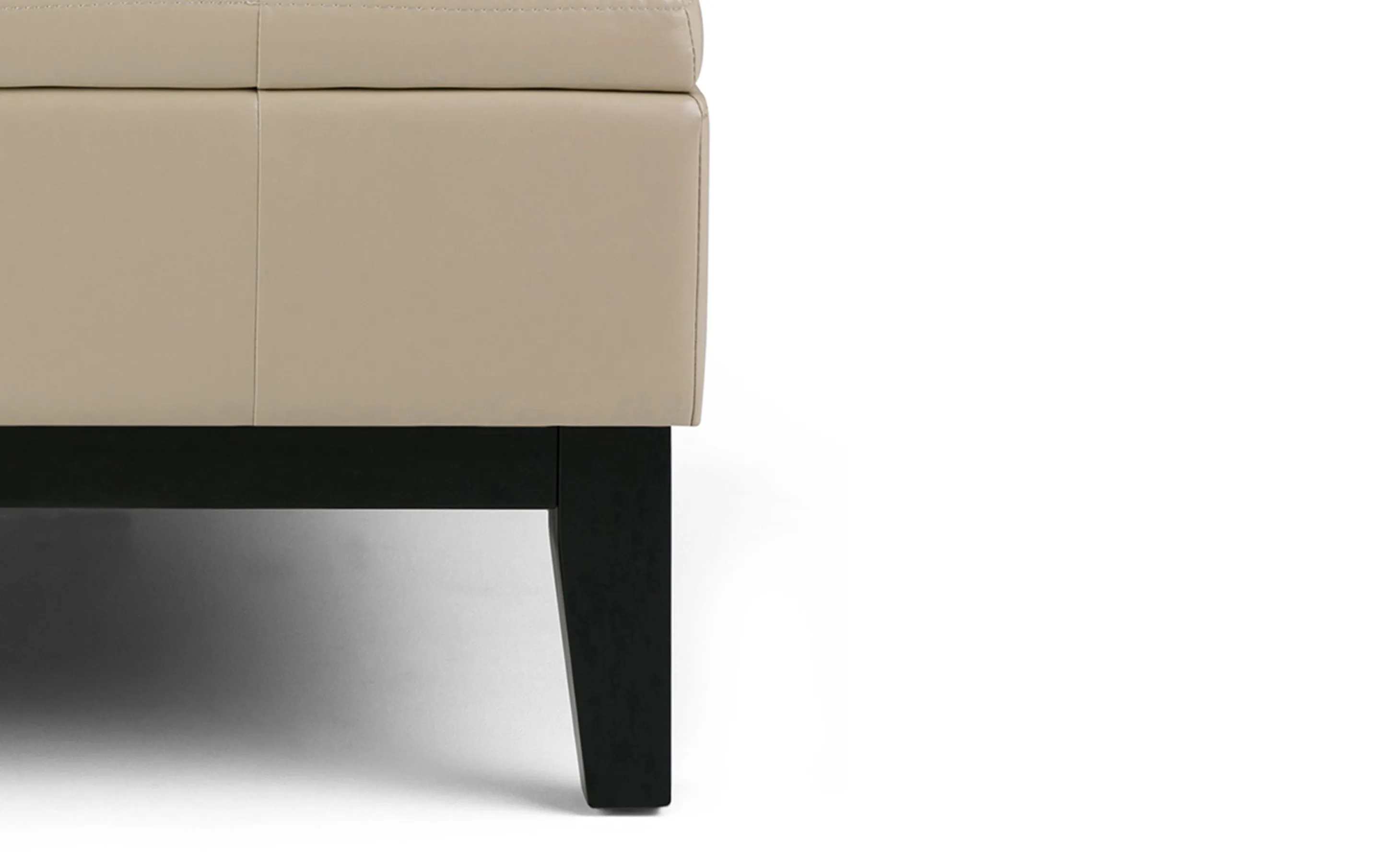 Dover Table Ottoman in Vegan Leather