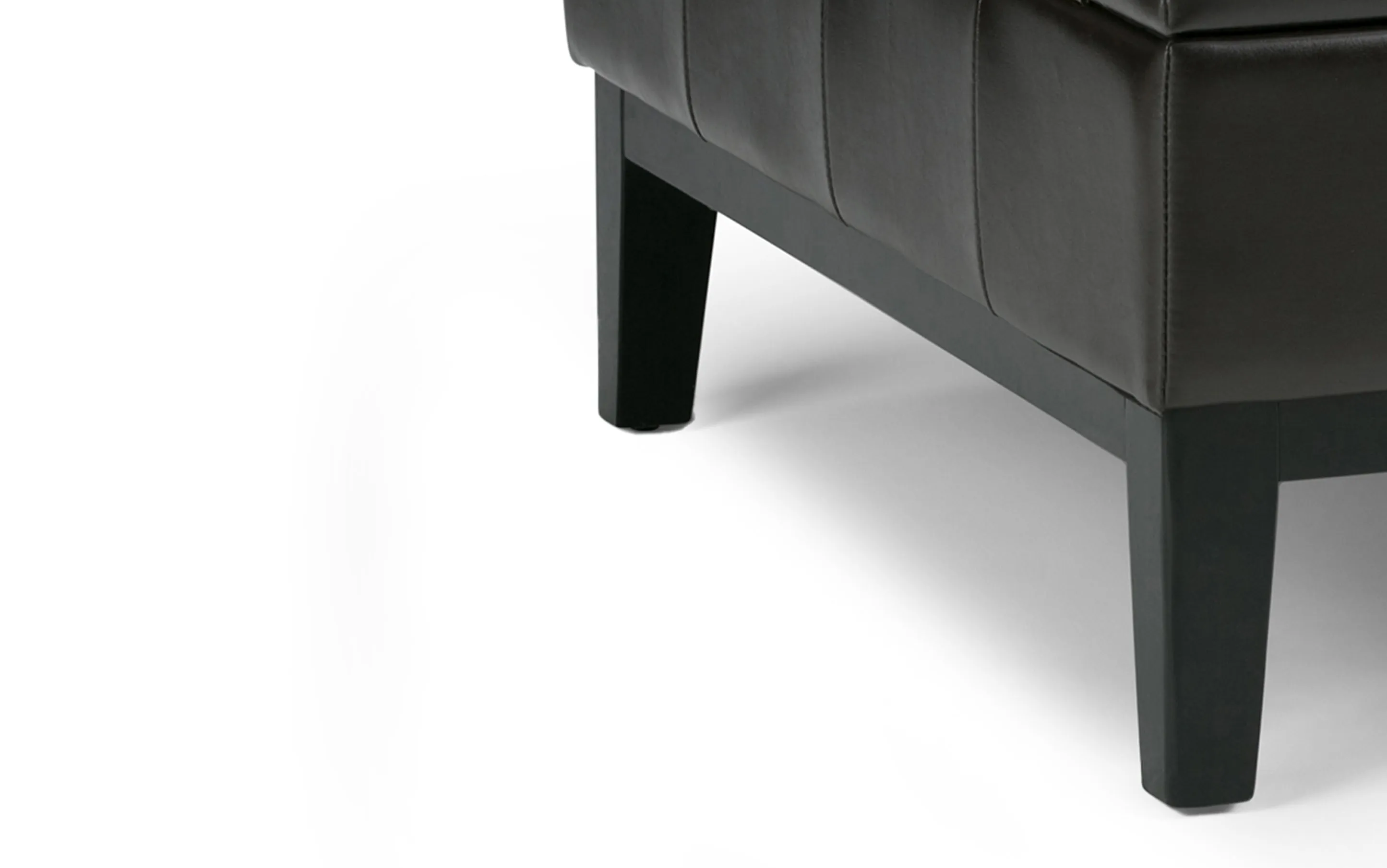 Dover Table Ottoman in Vegan Leather