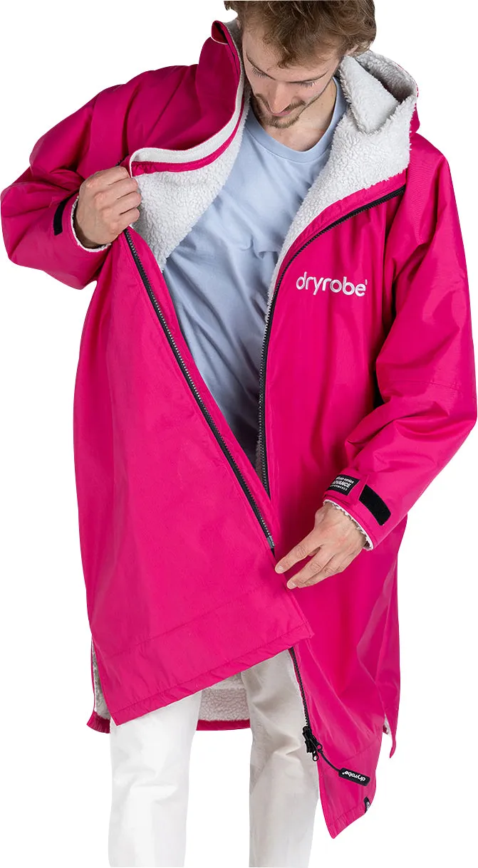 Dryrobe Advance Long Sleeve Changing Robe - Pink