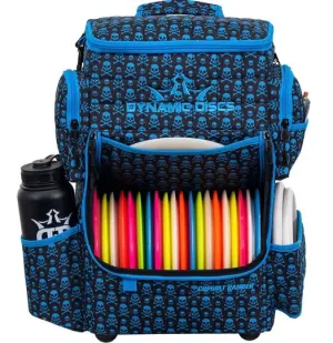 Dynamic Discs Combat Ranger bag “Black / Blue Skulls”