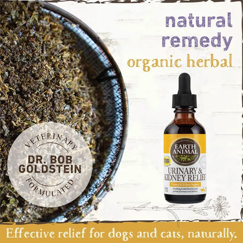 Earth Animal D Urinary & Kidney Relief- 2oz