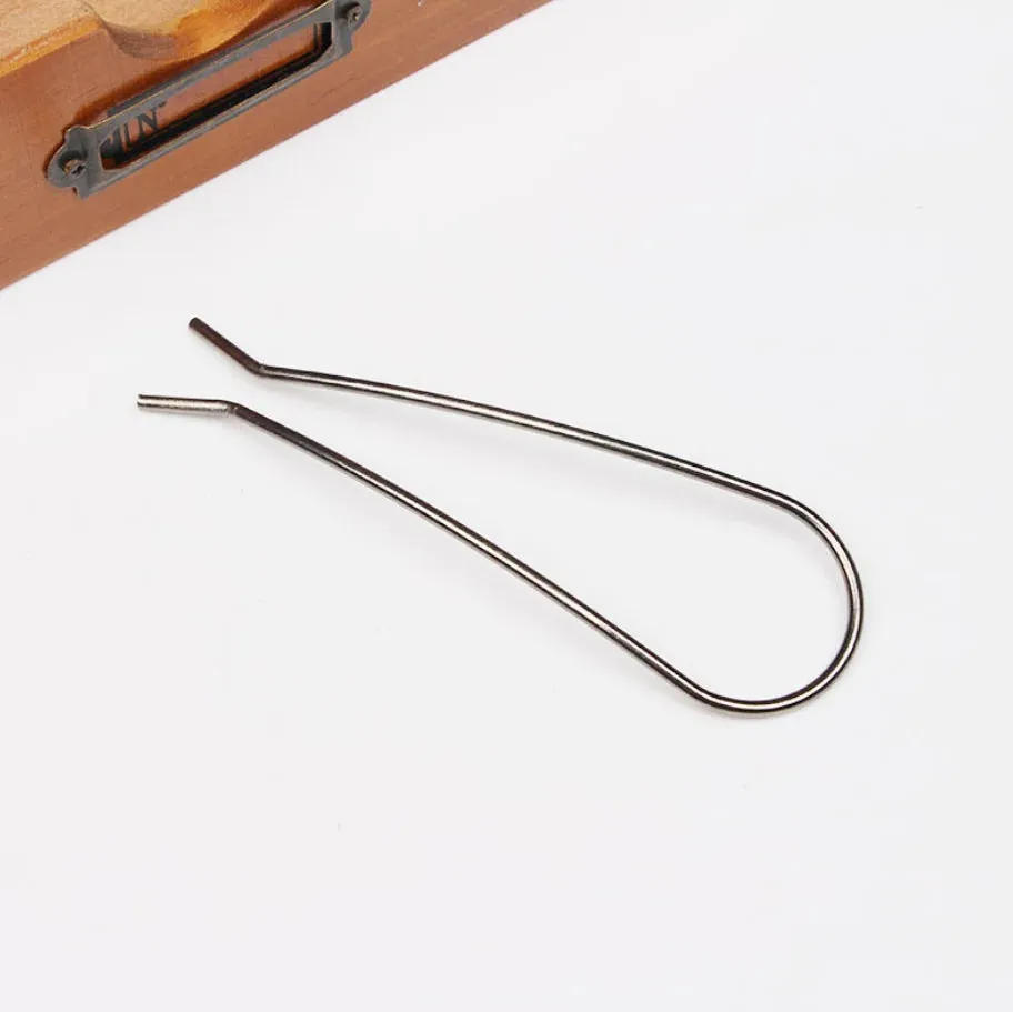 Elegant Gold U-Shaped Hairpin Set