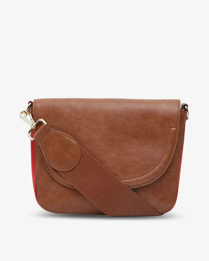 ELMS   KING Mercer Crossbody - Tan Pebble