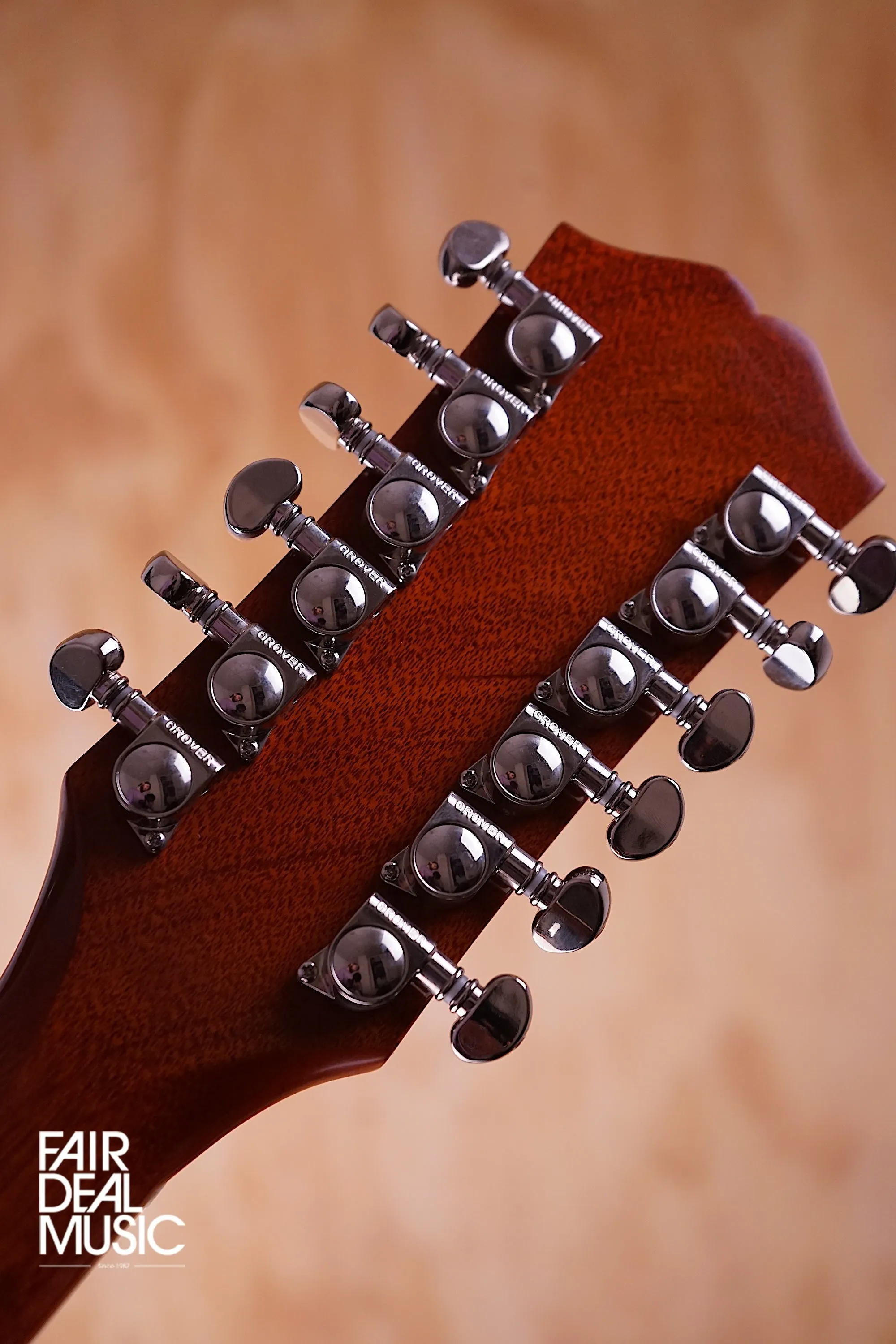 Epiphone Inspired by Gibson Hummingbird 12-string in Aged Cherry Sunburst, USED