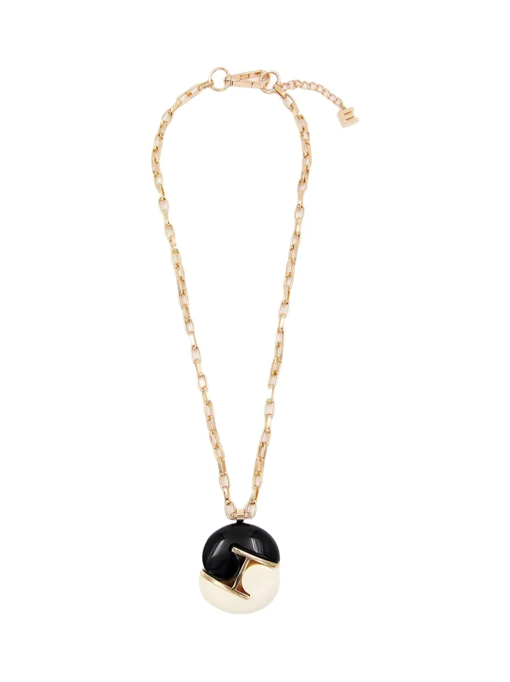 Essentiel Antwerp Glenda Pendant Necklace in Black