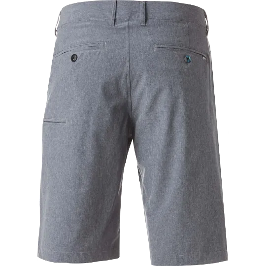 ESSEX TECH STRETCH SHORT [CHARCOAL HEATHER]