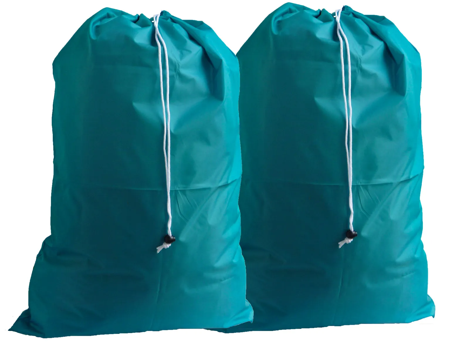 Extra Large Laundry Bags, 2 Pack with Drawstrings and Locking Closures