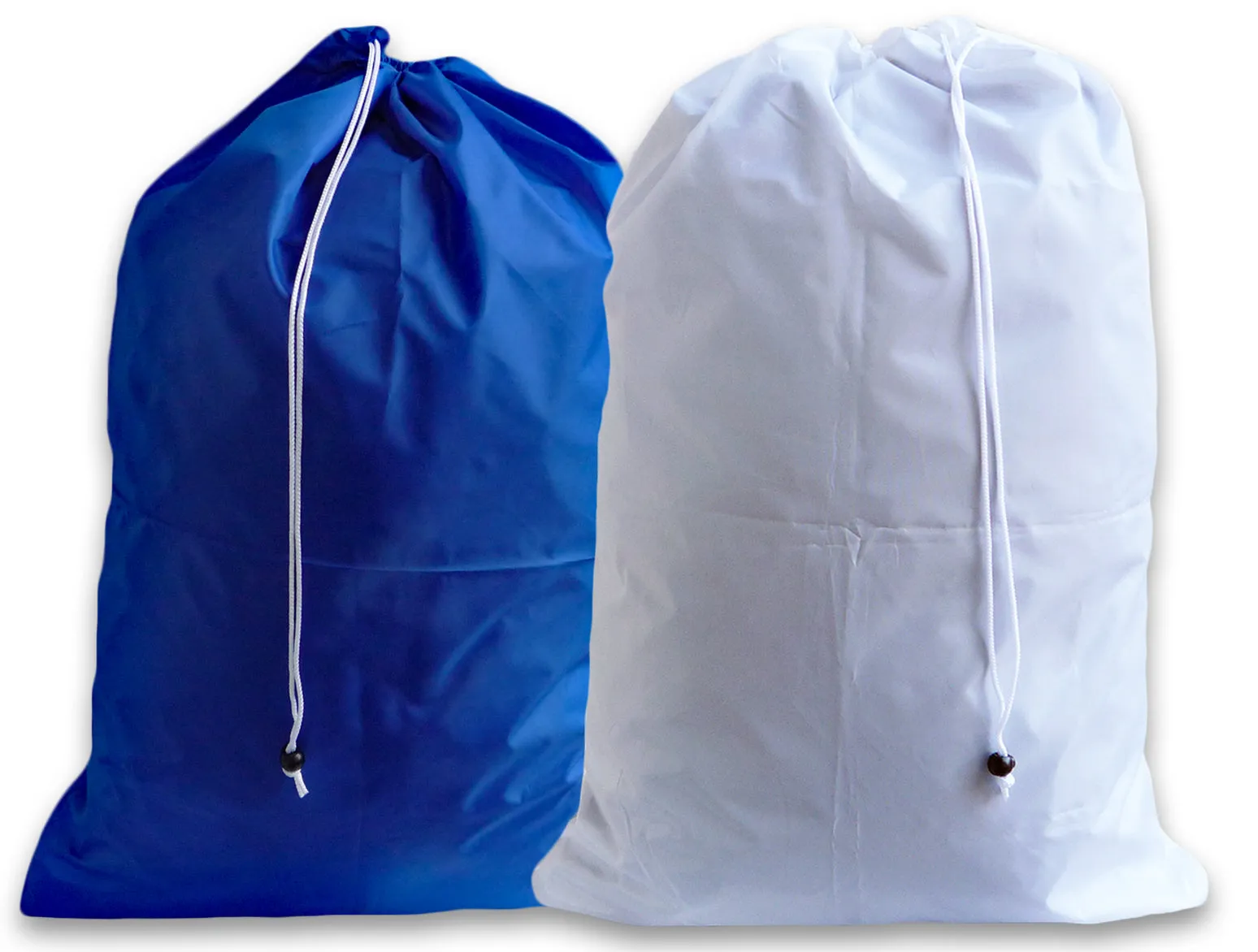 Extra Large Laundry Bags, 2 Pack with Drawstrings and Locking Closures