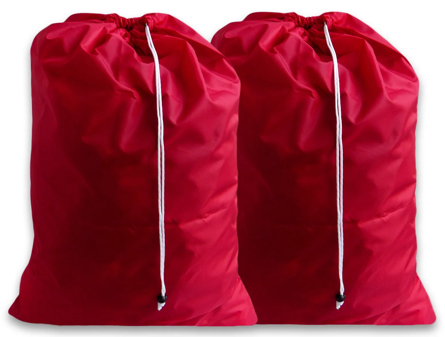 Extra Large Laundry Bags, 2 Pack with Drawstrings and Locking Closures