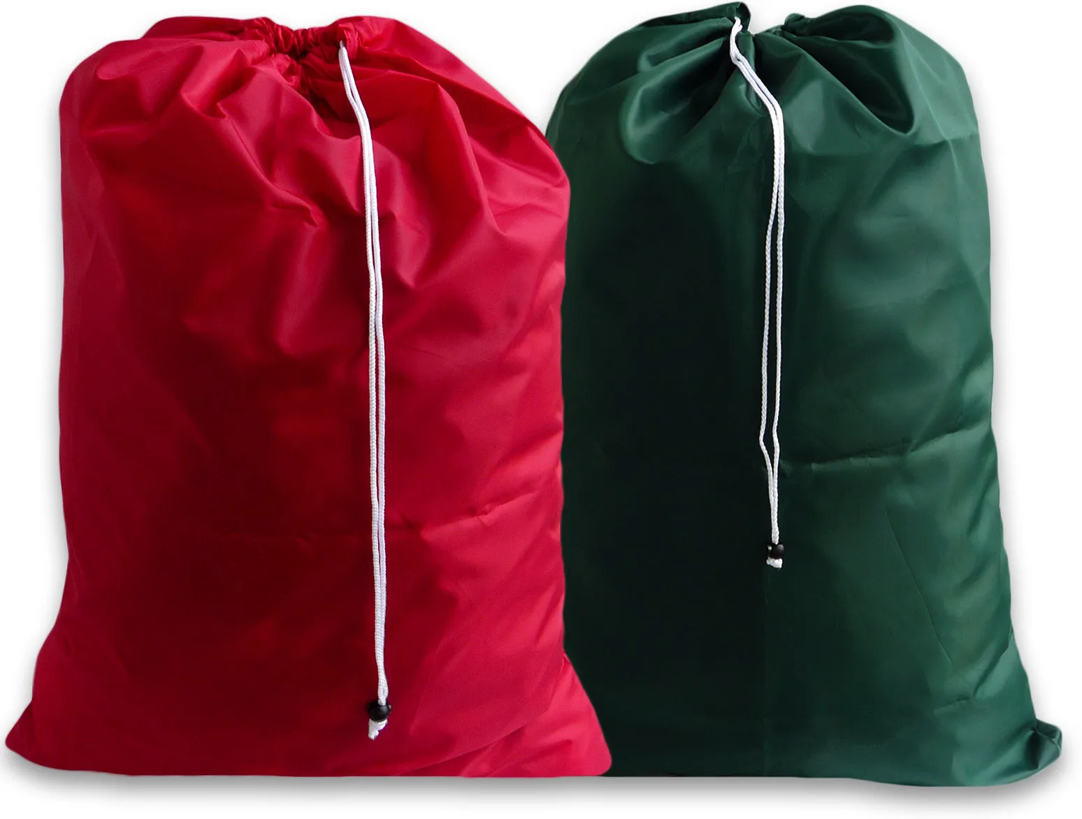 Extra Large Laundry Bags, 2 Pack with Drawstrings and Locking Closures