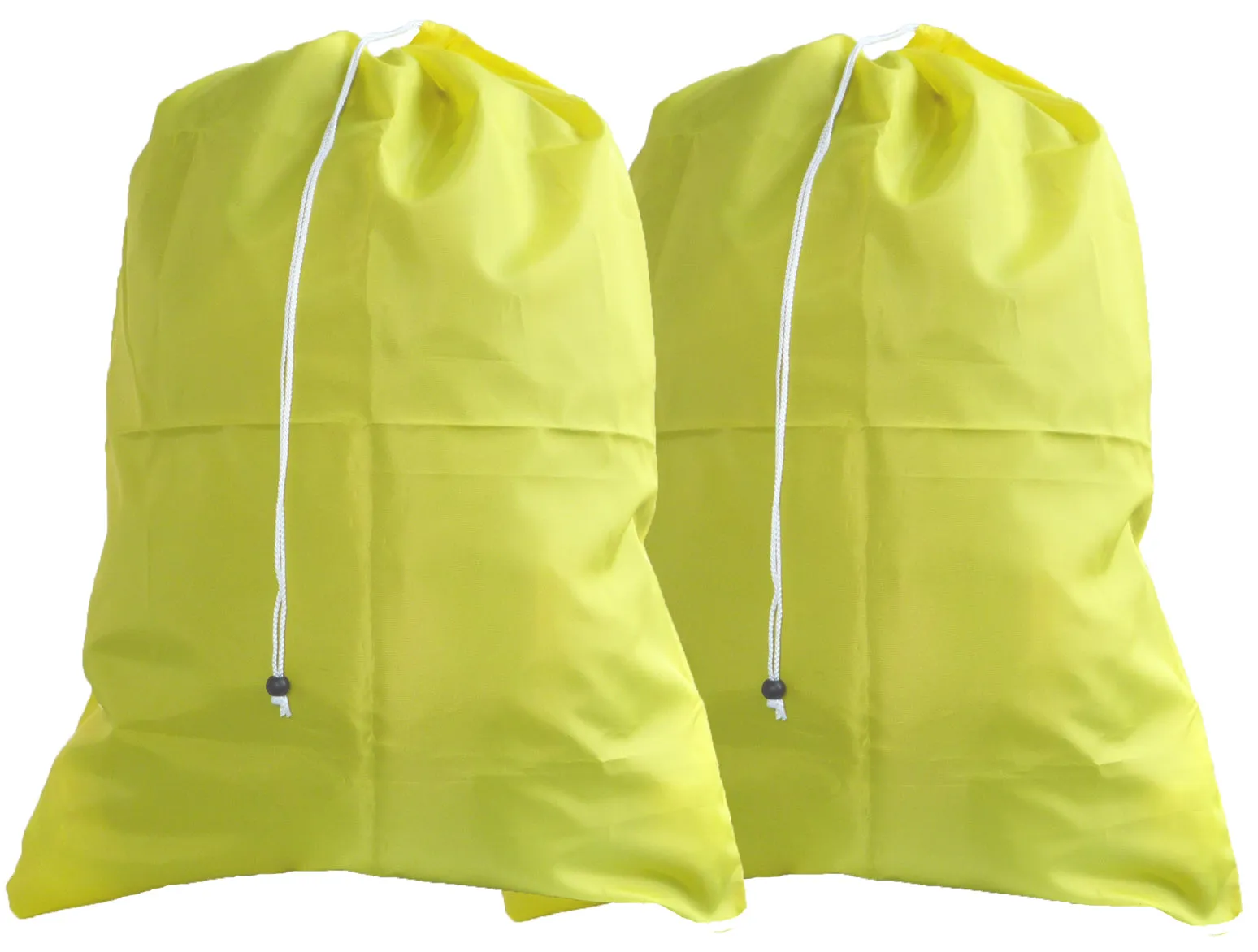 Extra Large Laundry Bags, 2 Pack with Drawstrings and Locking Closures