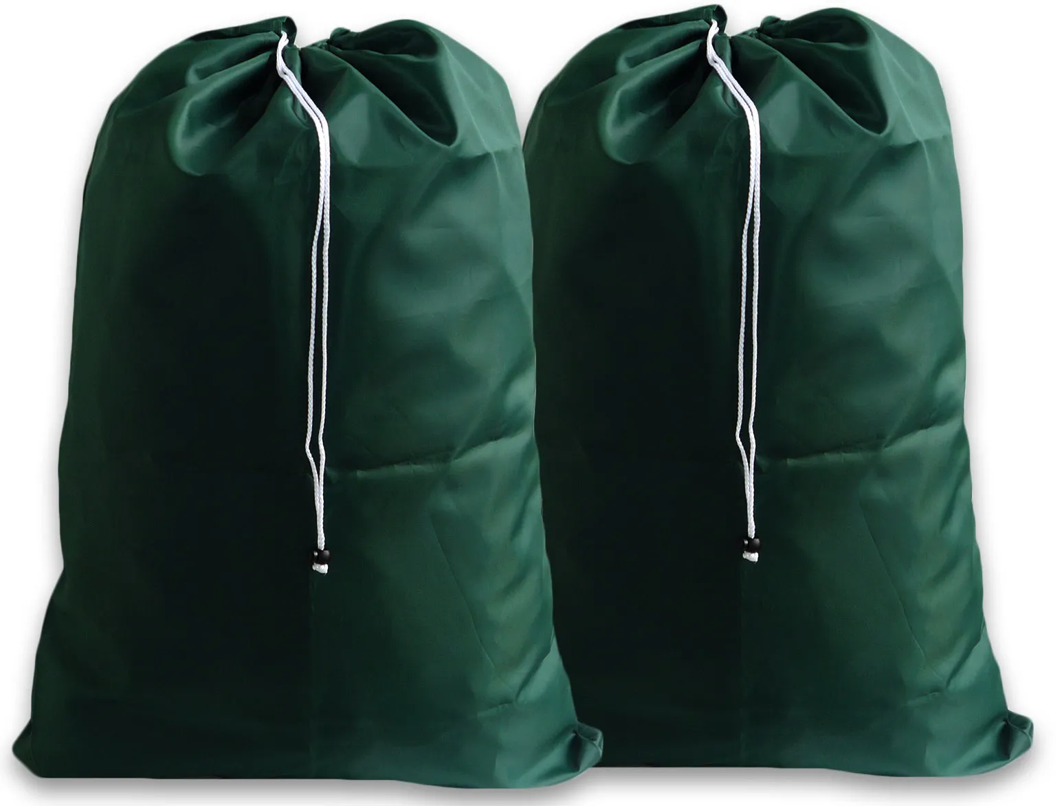 Extra Large Laundry Bags, 2 Pack with Drawstrings and Locking Closures