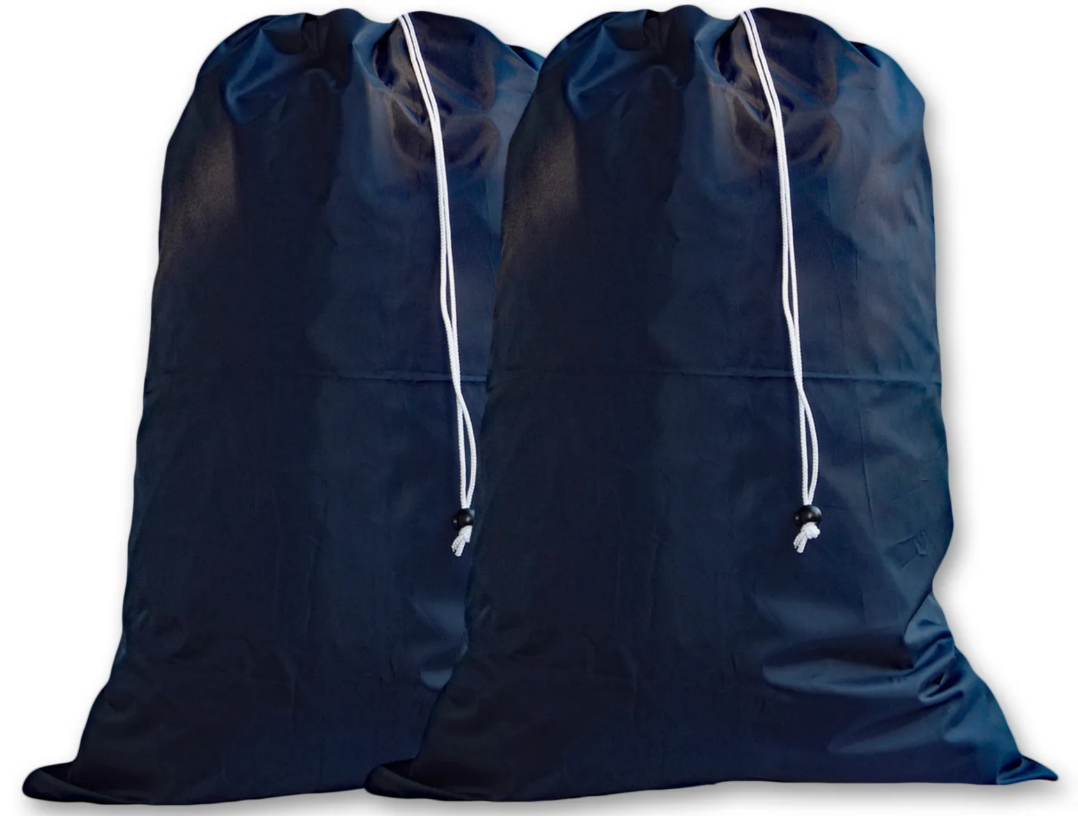 Extra Large Laundry Bags, 2 Pack with Drawstrings and Locking Closures