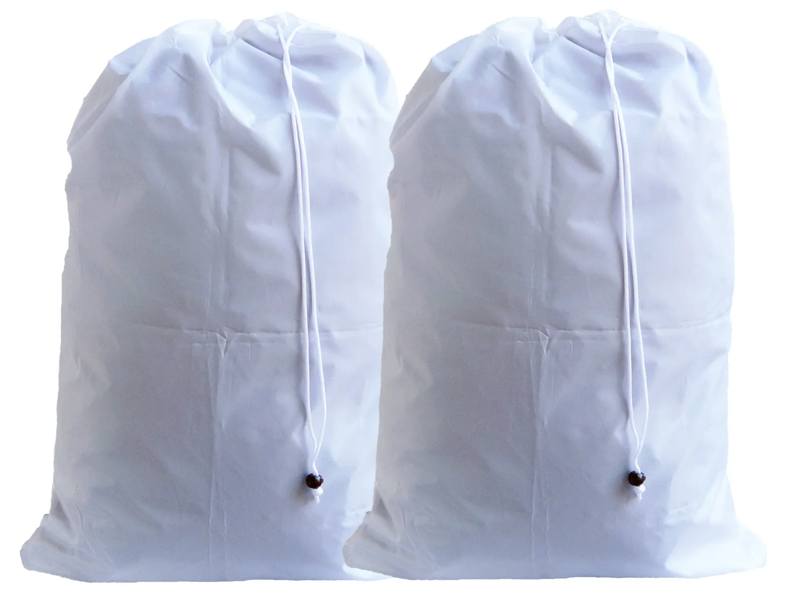 Extra Large Laundry Bags, 2 Pack with Drawstrings and Locking Closures