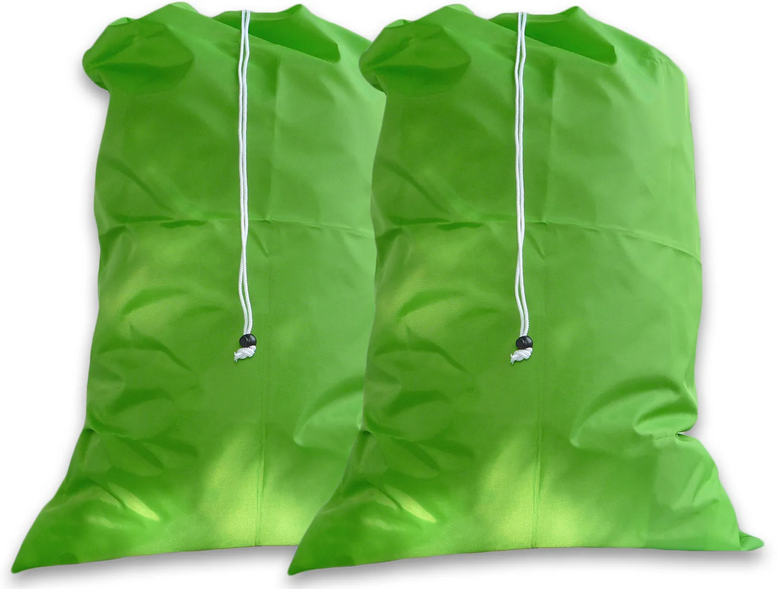 Extra Large Laundry Bags, 2 Pack with Drawstrings and Locking Closures