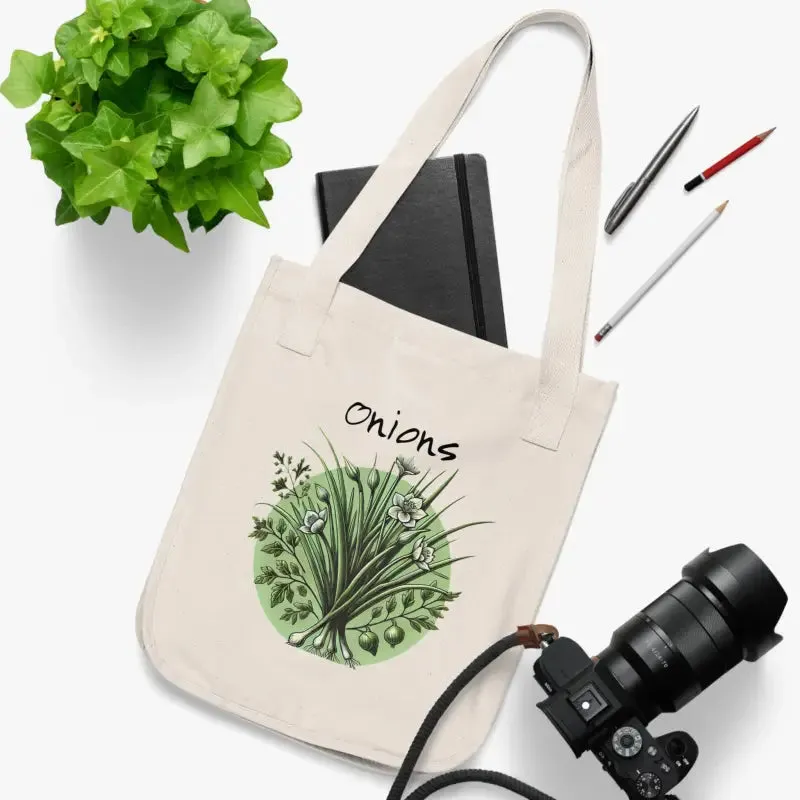 Fall in Love with Organic Canvas Tote Outdoors