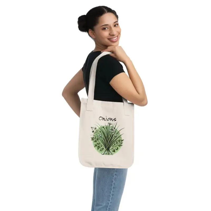 Fall in Love with Organic Canvas Tote Outdoors