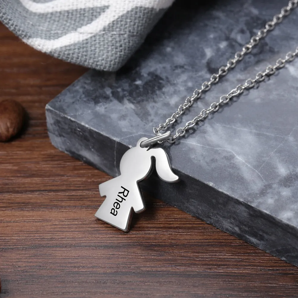 Fashion Stainless Steel Jewelry Engraved Name