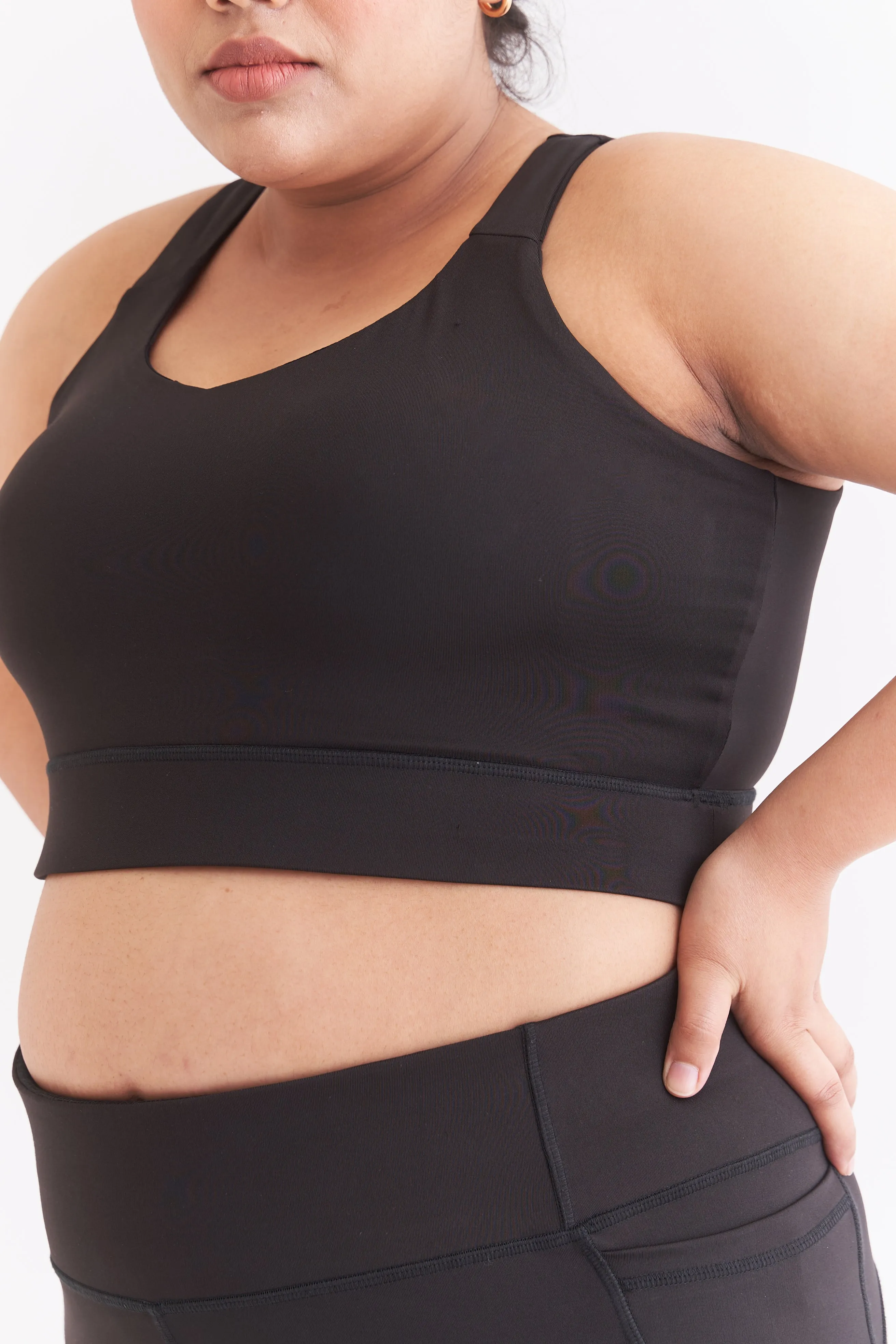Feel Comfy Bra: Black