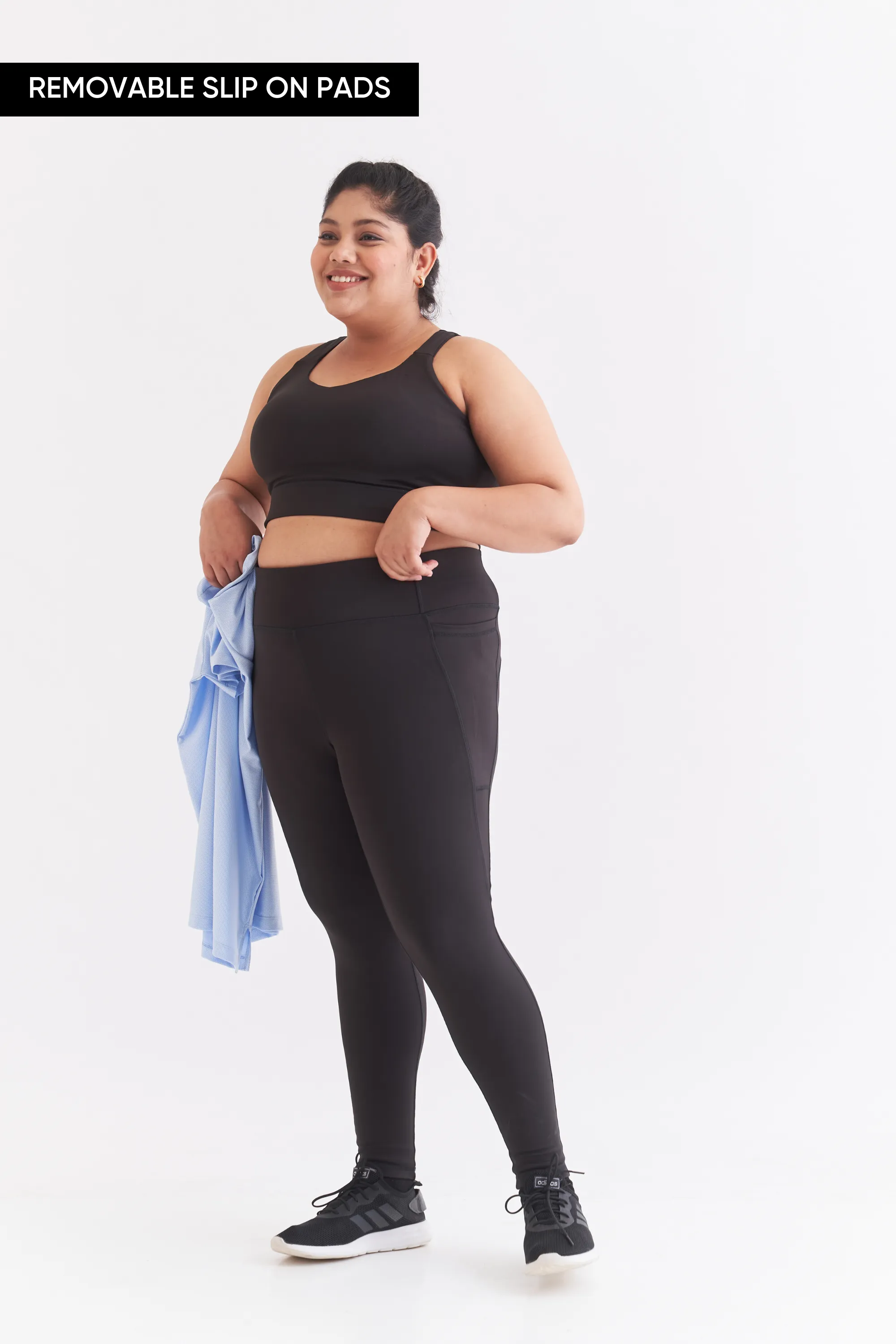 Feel Comfy Bra: Black