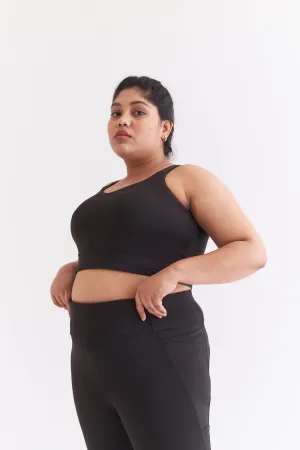 Feel Comfy Bra: Black