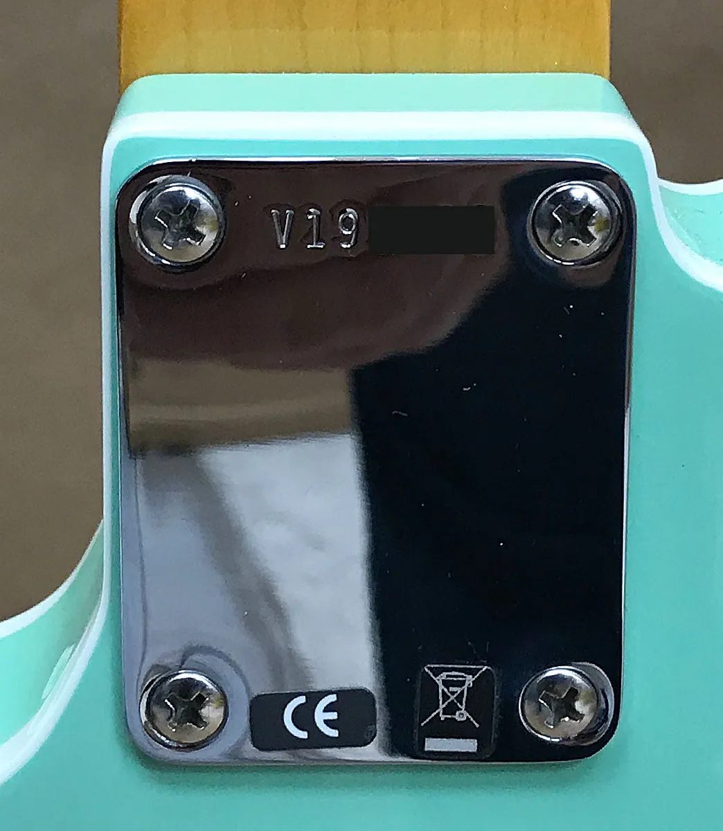 Fender American Vintage '62 Custom Telecaster Surf Green