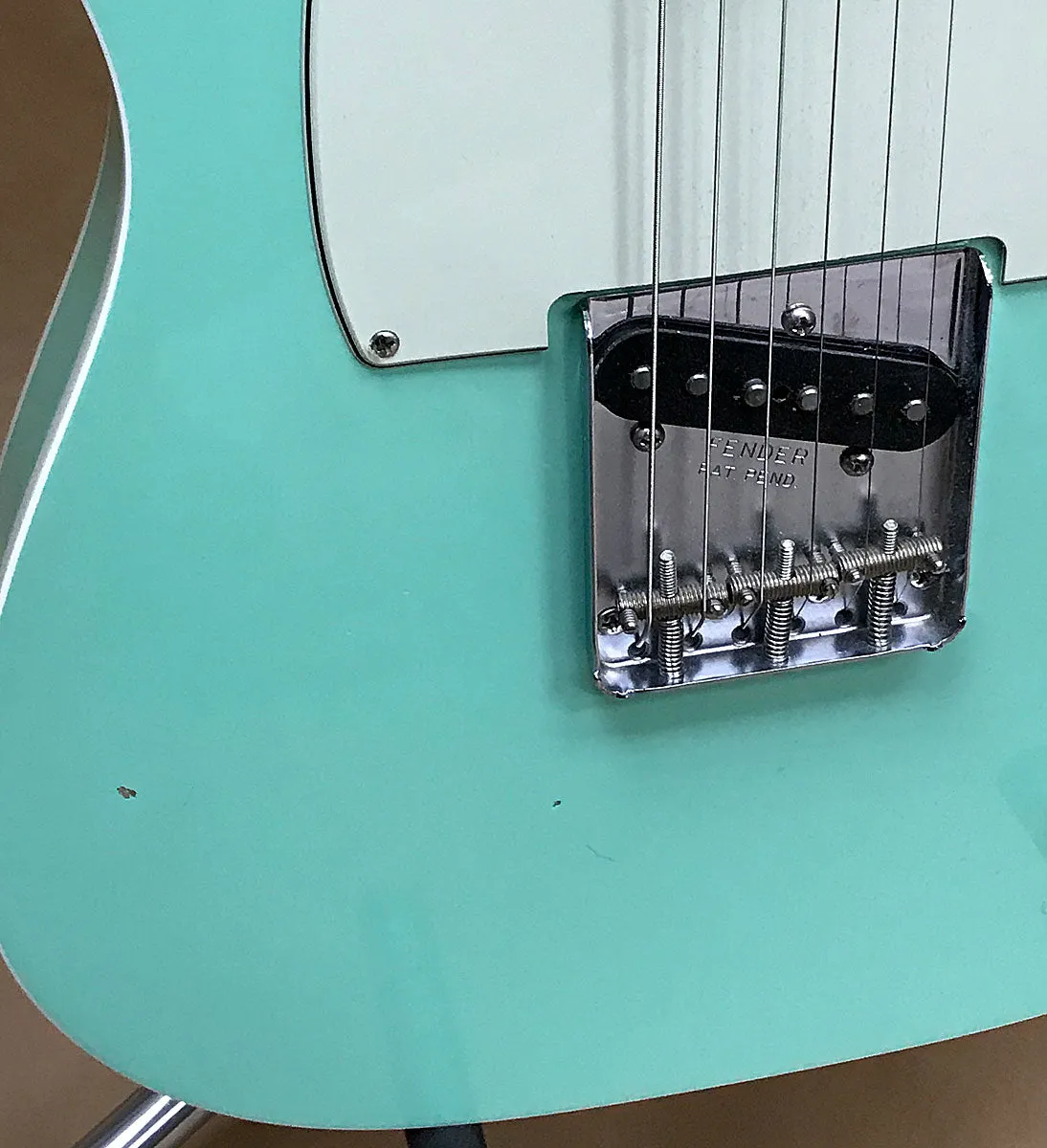 Fender American Vintage '62 Custom Telecaster Surf Green