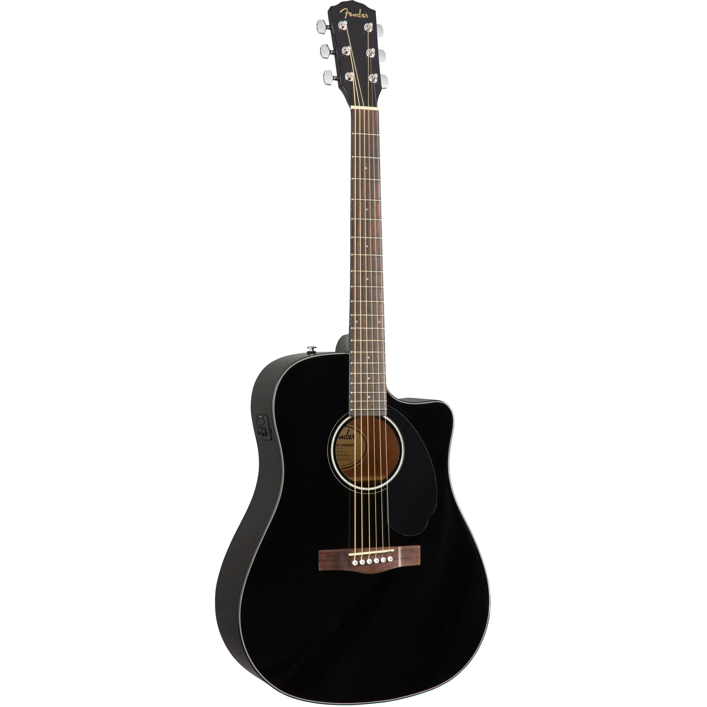 Fender CD-60SCE Dreadnought Acoustic/Electric - Black