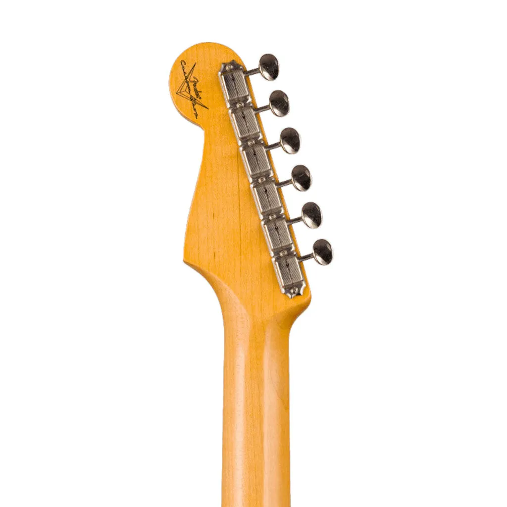 Fender Custom Shop Vintage Custom 1959 Hardtail Stratocaster Electric Guitar, Chocolate 3-Tone Sunburst