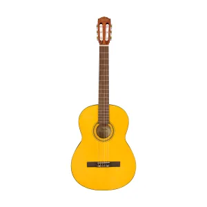 Fender ESC-110 Classical Acoustic Guitar, Wide Neck