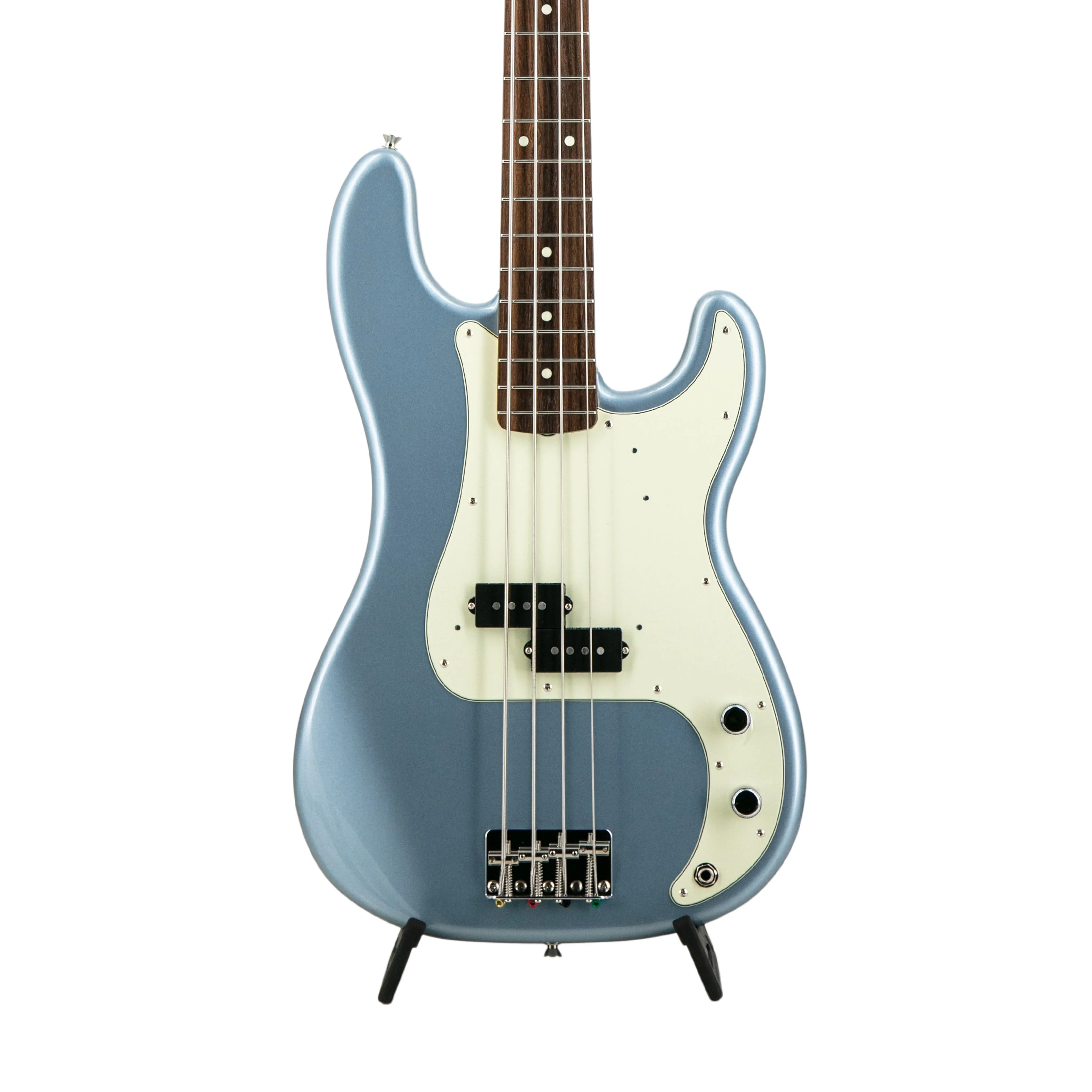 Fender FSR Collection Traditional 60s Precision Bass Guitar, RW FB, Ice Blue Metallic
