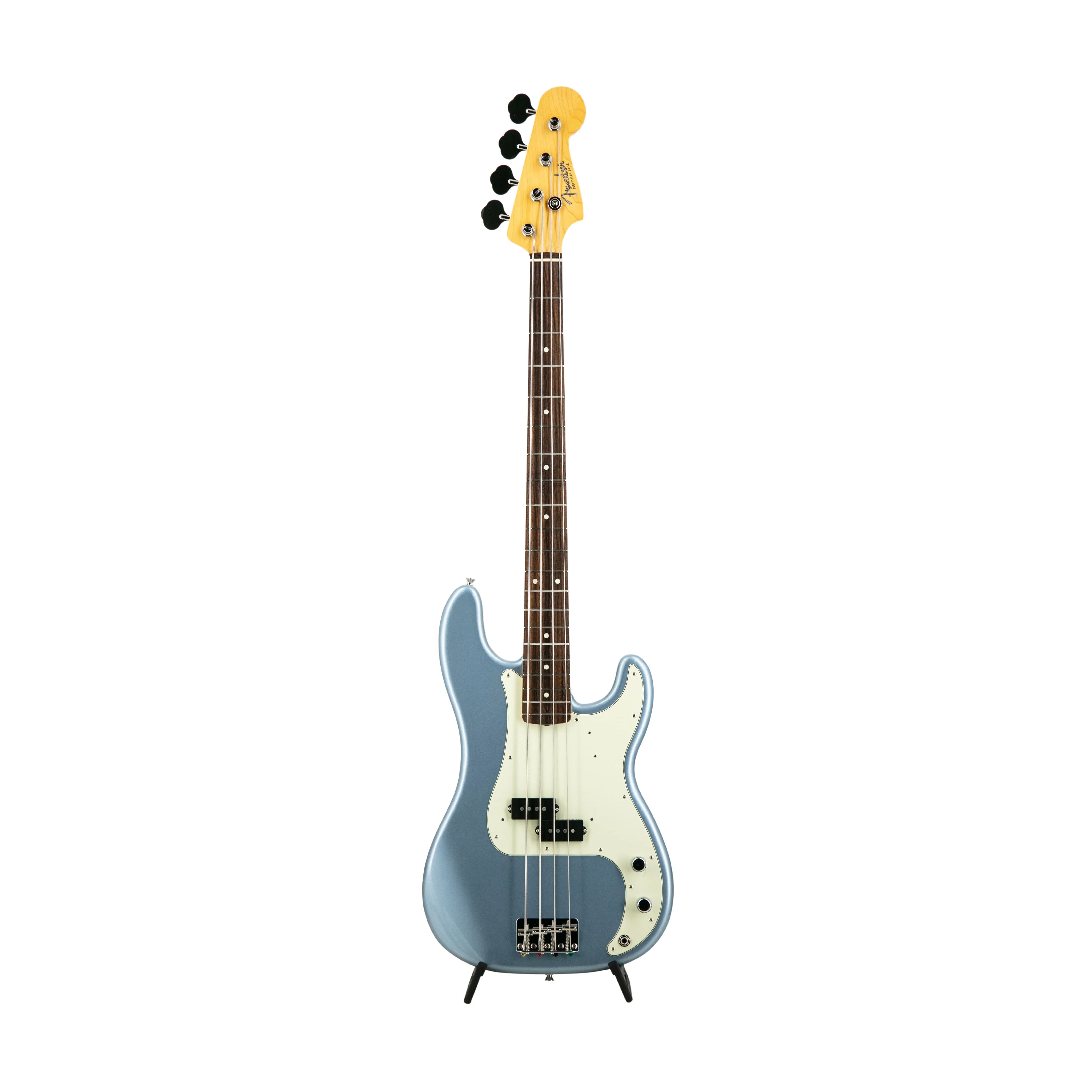 Fender FSR Collection Traditional 60s Precision Bass Guitar, RW FB, Ice Blue Metallic