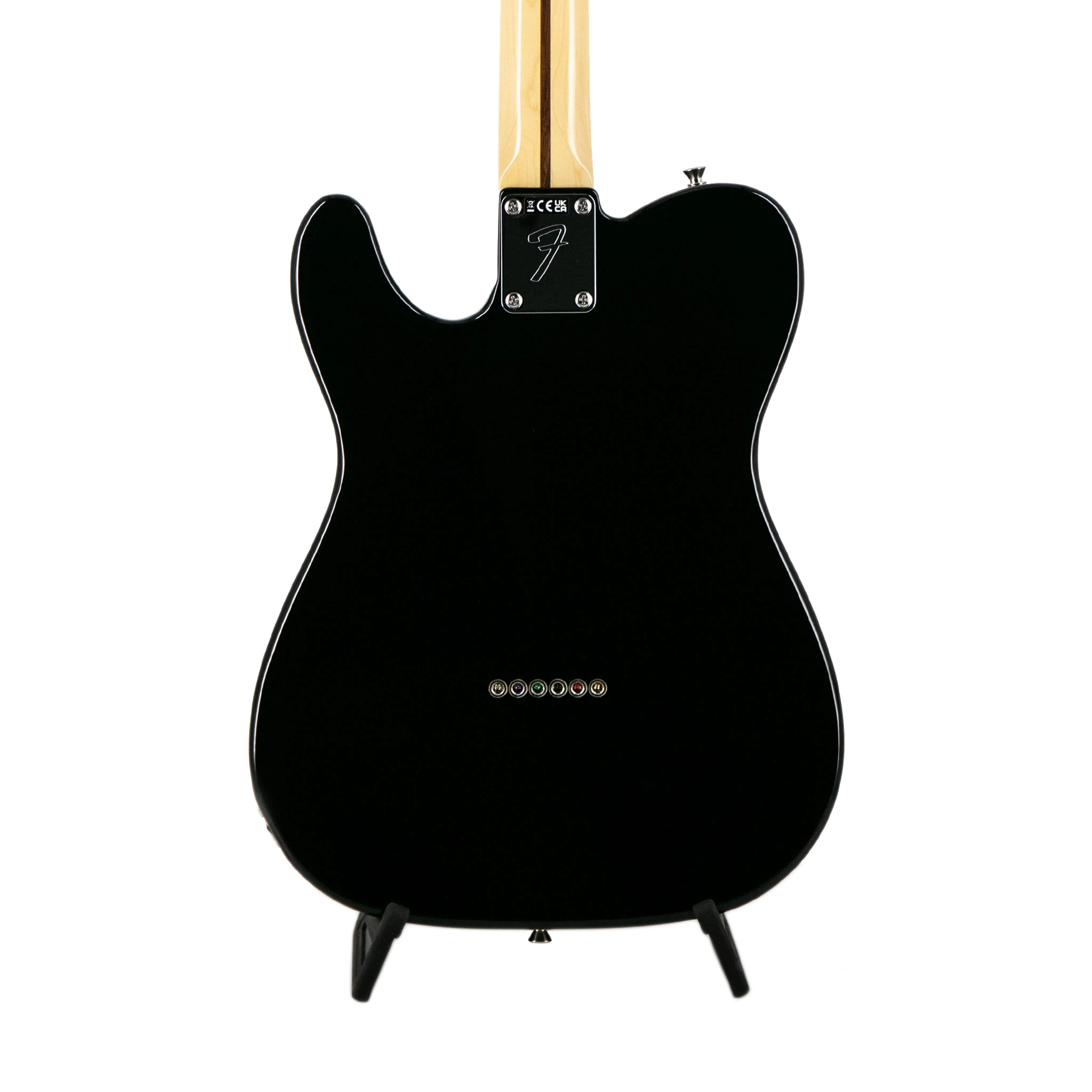 Fender FSR Collection Traditional 60s Telecaster Thinline Electric Guitar, Maple FB, Black