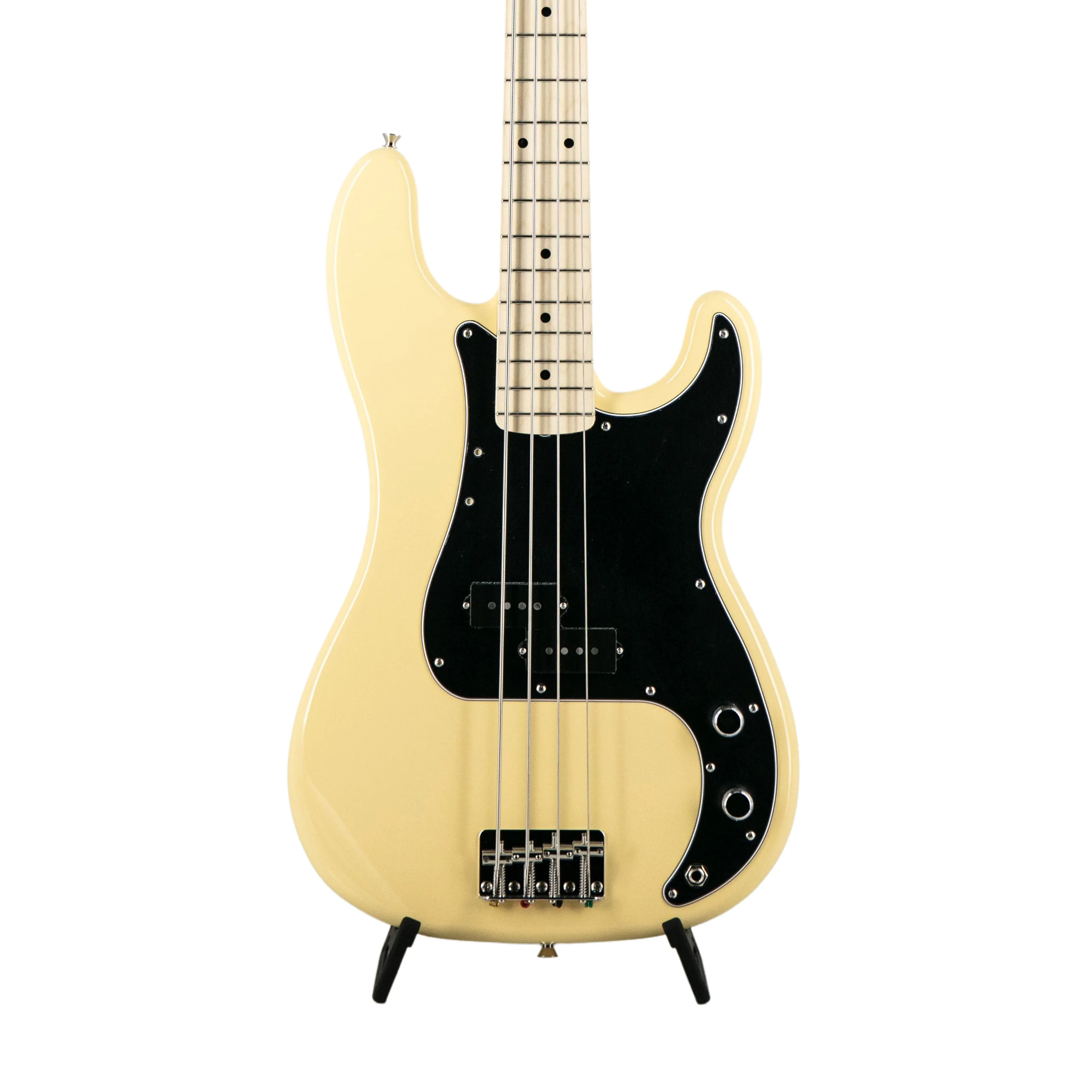Fender FSR Collection Traditional 70s Precision Bass Guitar, Maple FB, Vintage White