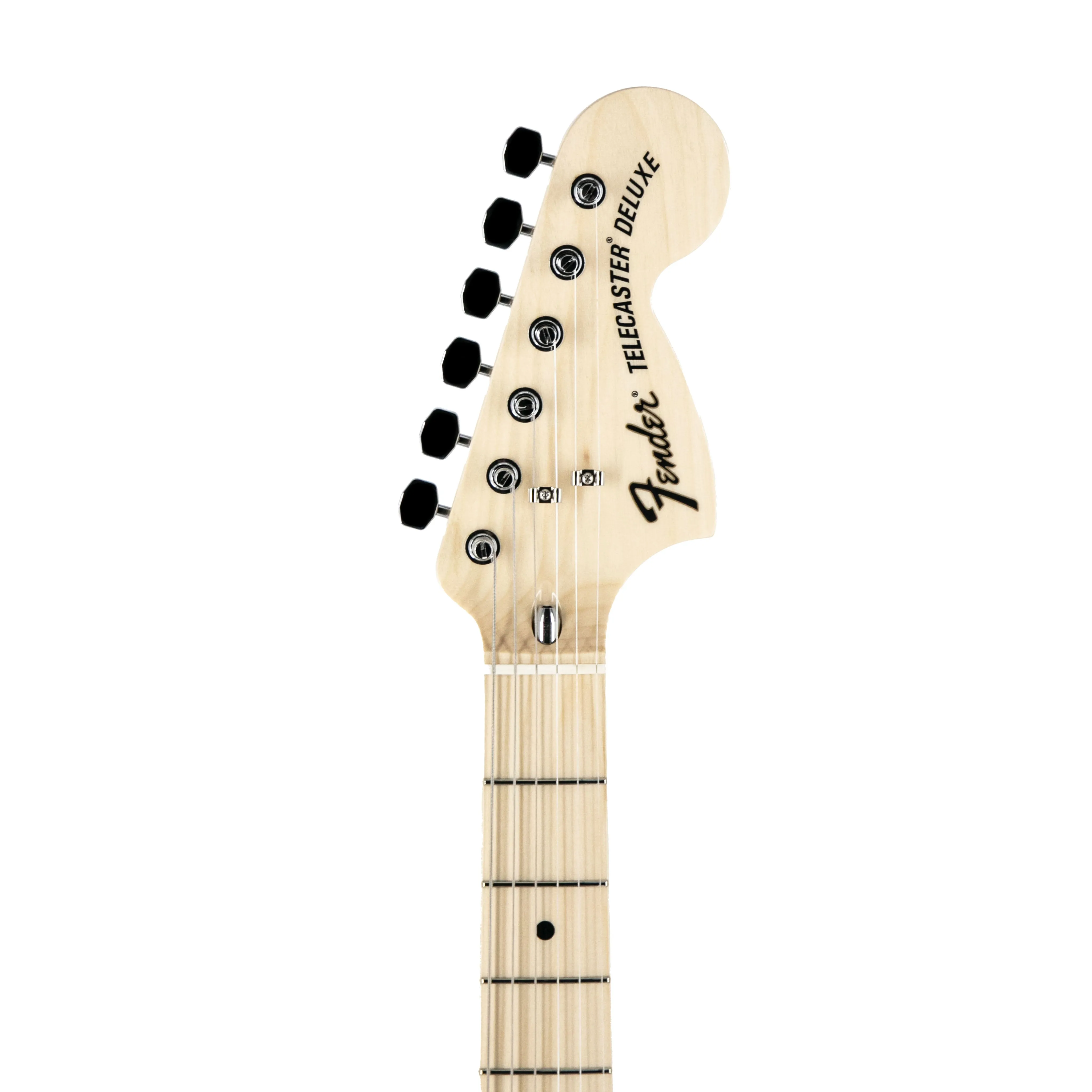 Fender FSR Collection Traditional 70s Telecaster Deluxe Electric Guitar, Maple FB, Black