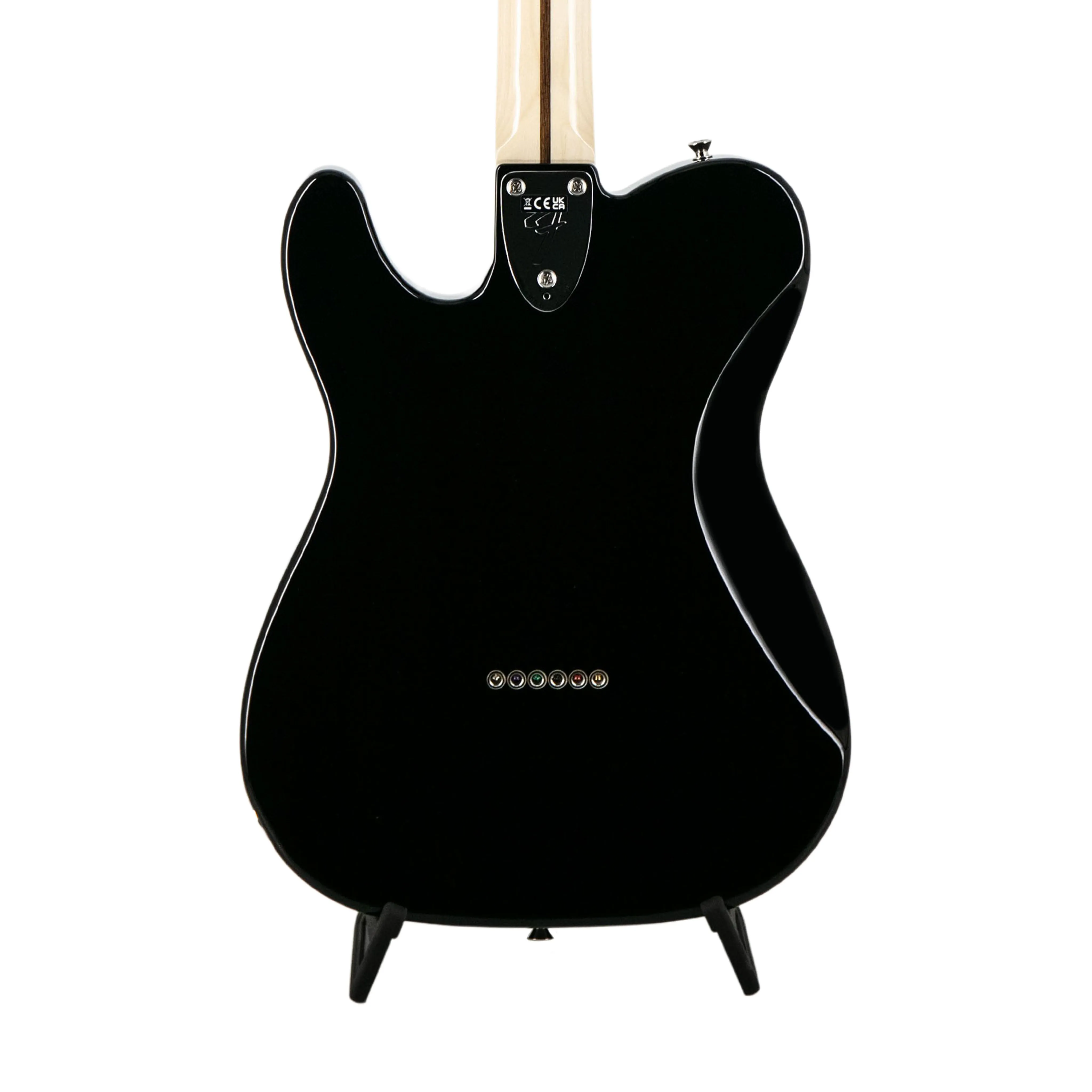 Fender FSR Collection Traditional 70s Telecaster Deluxe Electric Guitar, Maple FB, Black
