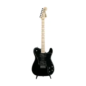 Fender FSR Collection Traditional 70s Telecaster Deluxe Electric Guitar, Maple FB, Black