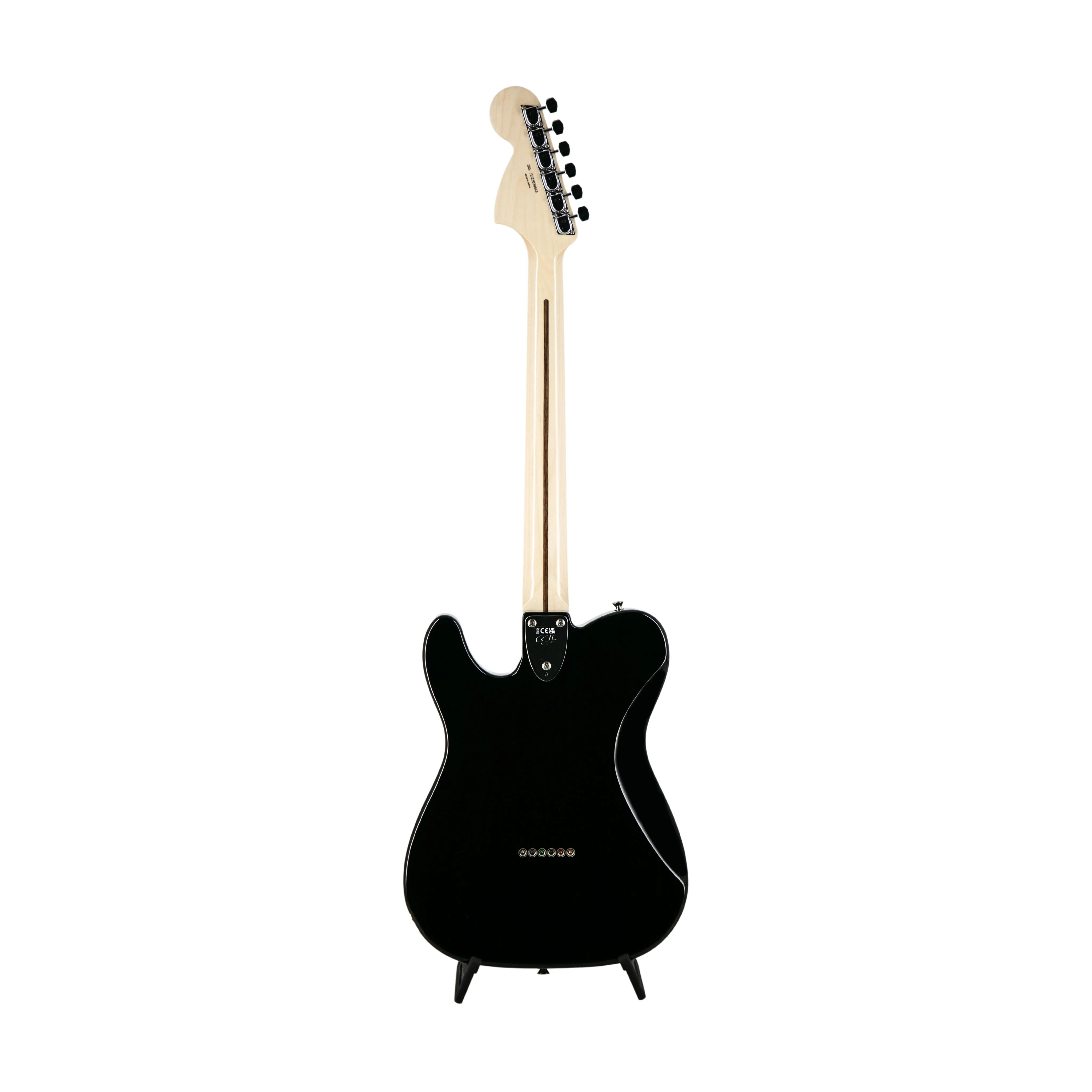Fender FSR Collection Traditional 70s Telecaster Deluxe Electric Guitar, Maple FB, Black