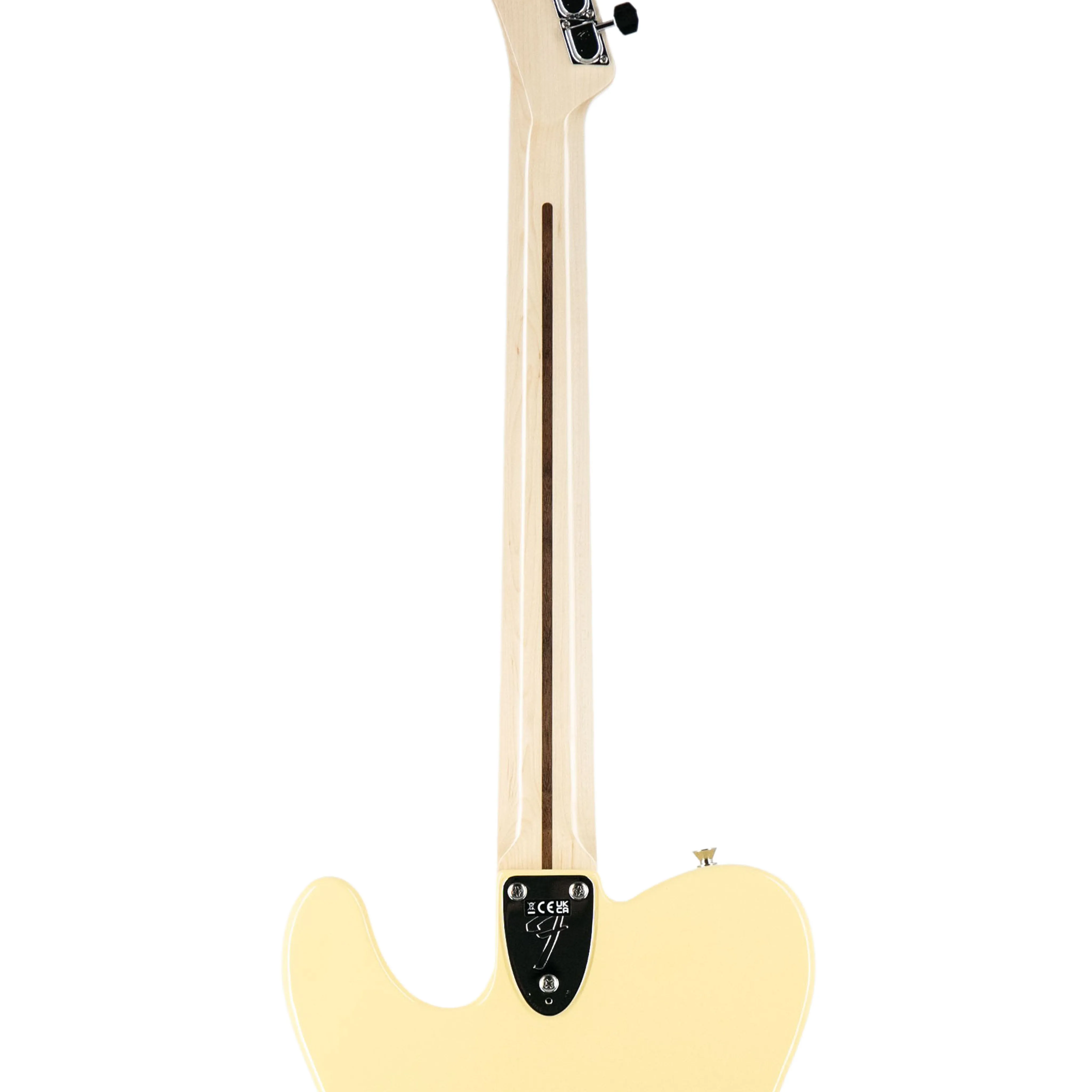 Fender FSR Collection Traditional 70s Telecaster Thinline Electric Guitar, Maple FB, Vintage White