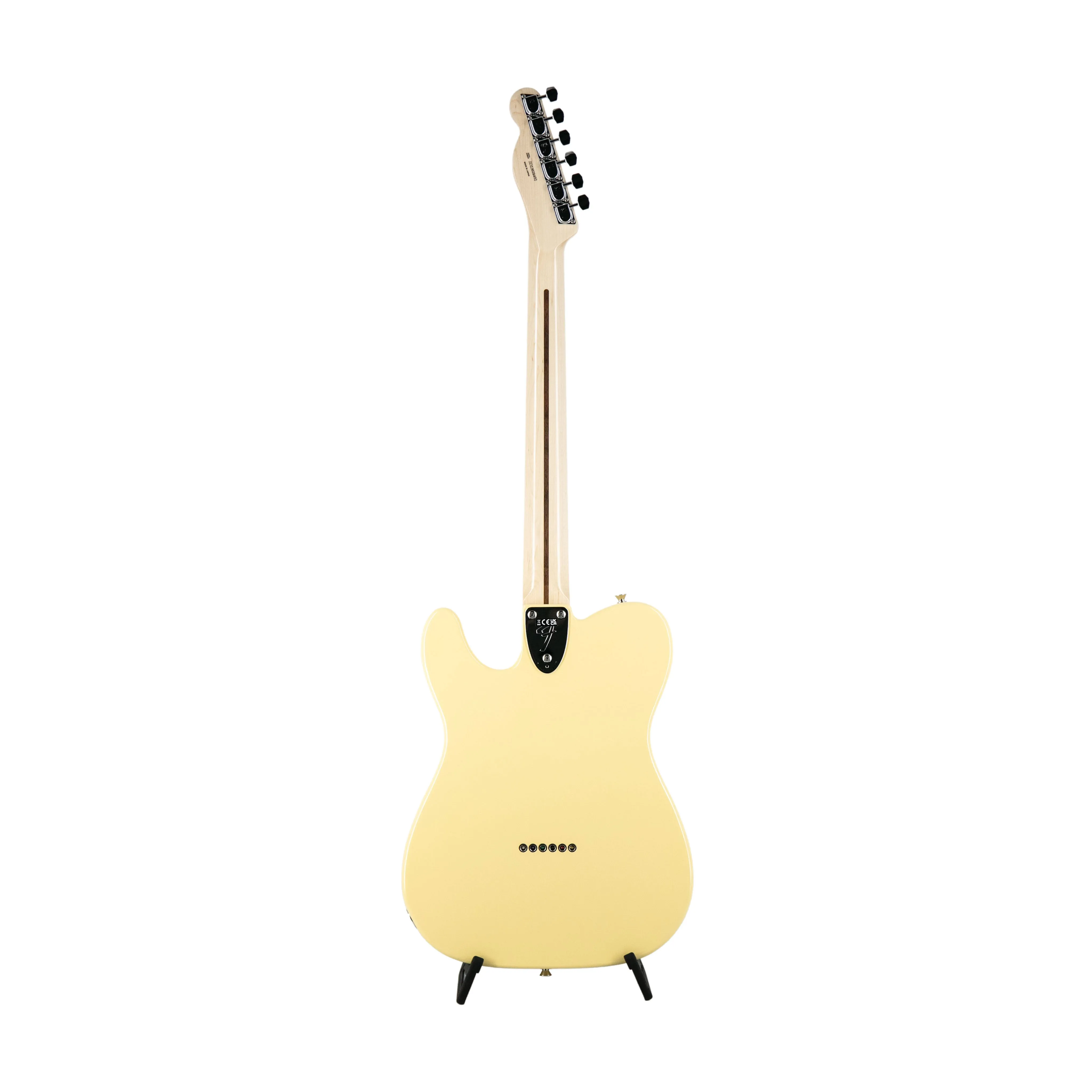 Fender FSR Collection Traditional 70s Telecaster Thinline Electric Guitar, Maple FB, Vintage White