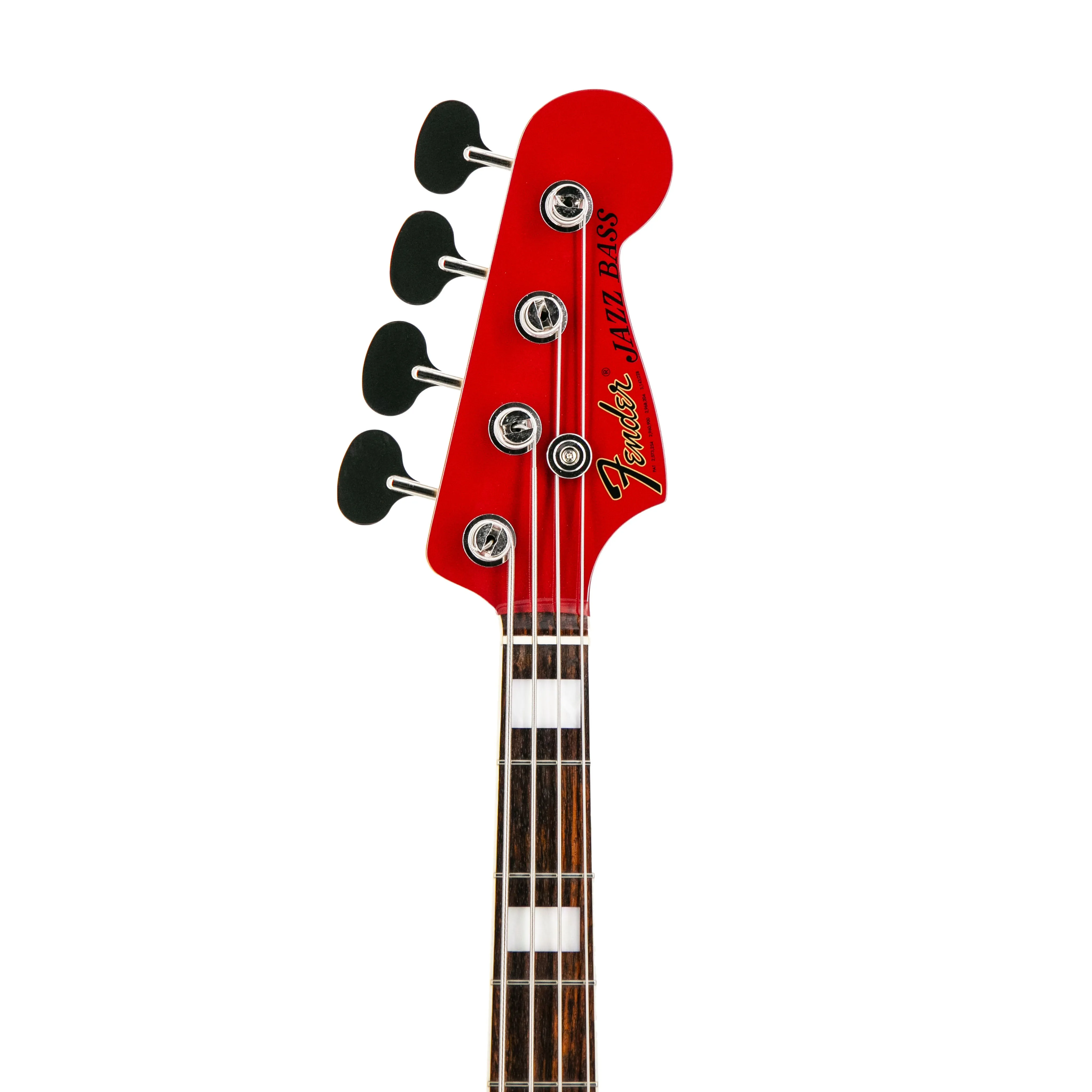 Fender FSR Collection Traditional Late 60s Jazz Bass Guitar, RW FB, Dakota Red