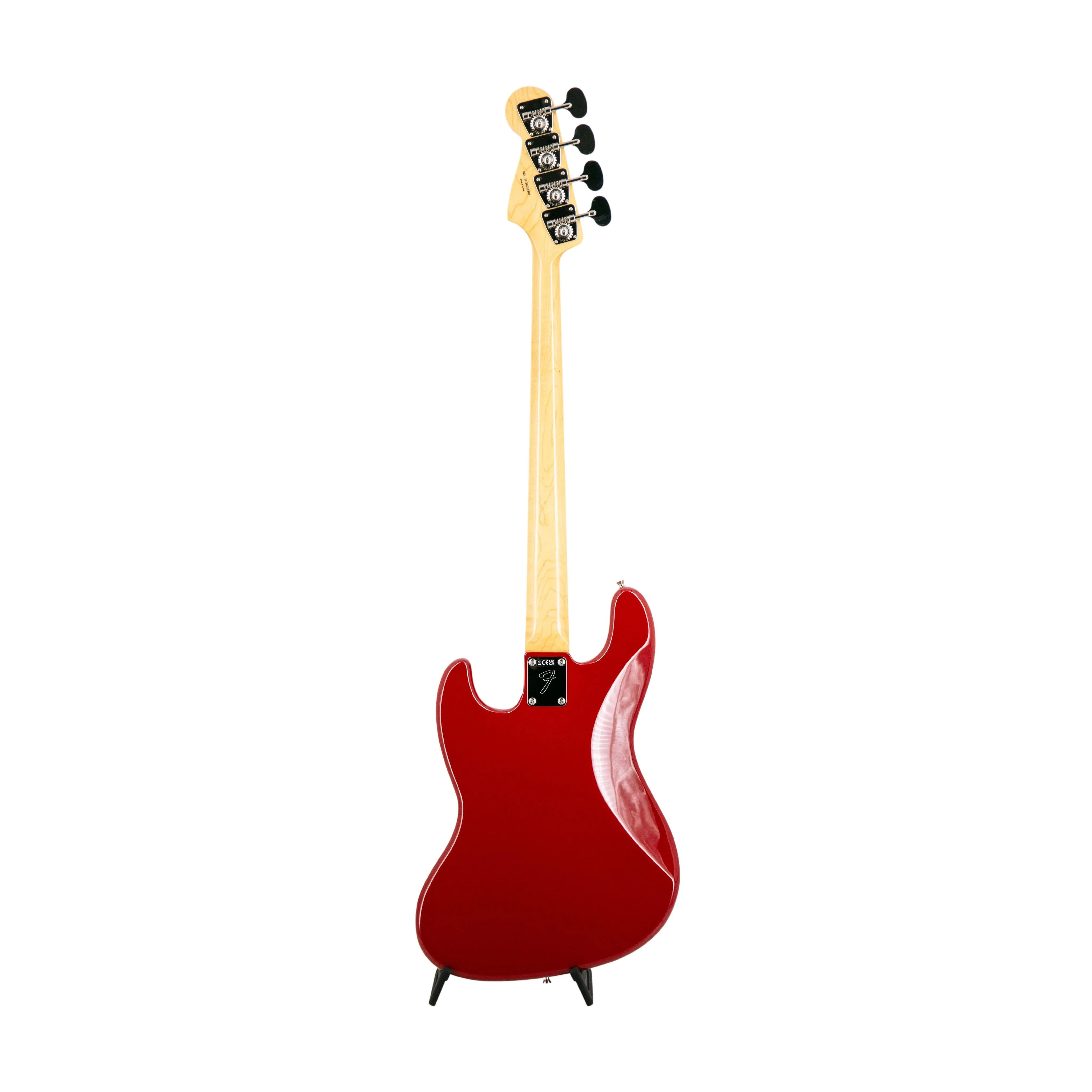 Fender FSR Collection Traditional Late 60s Jazz Bass Guitar, RW FB, Dakota Red