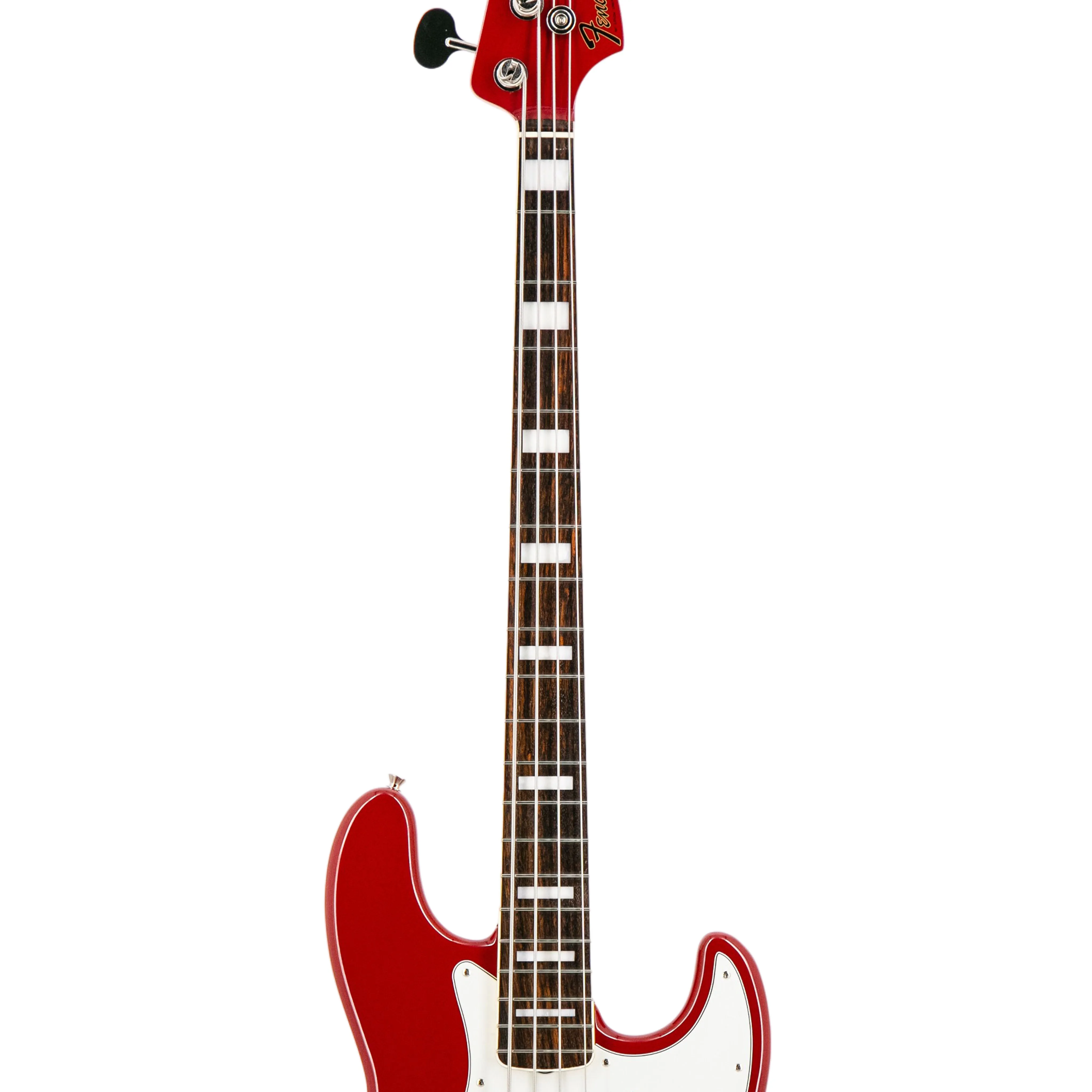 Fender FSR Collection Traditional Late 60s Jazz Bass Guitar, RW FB, Dakota Red