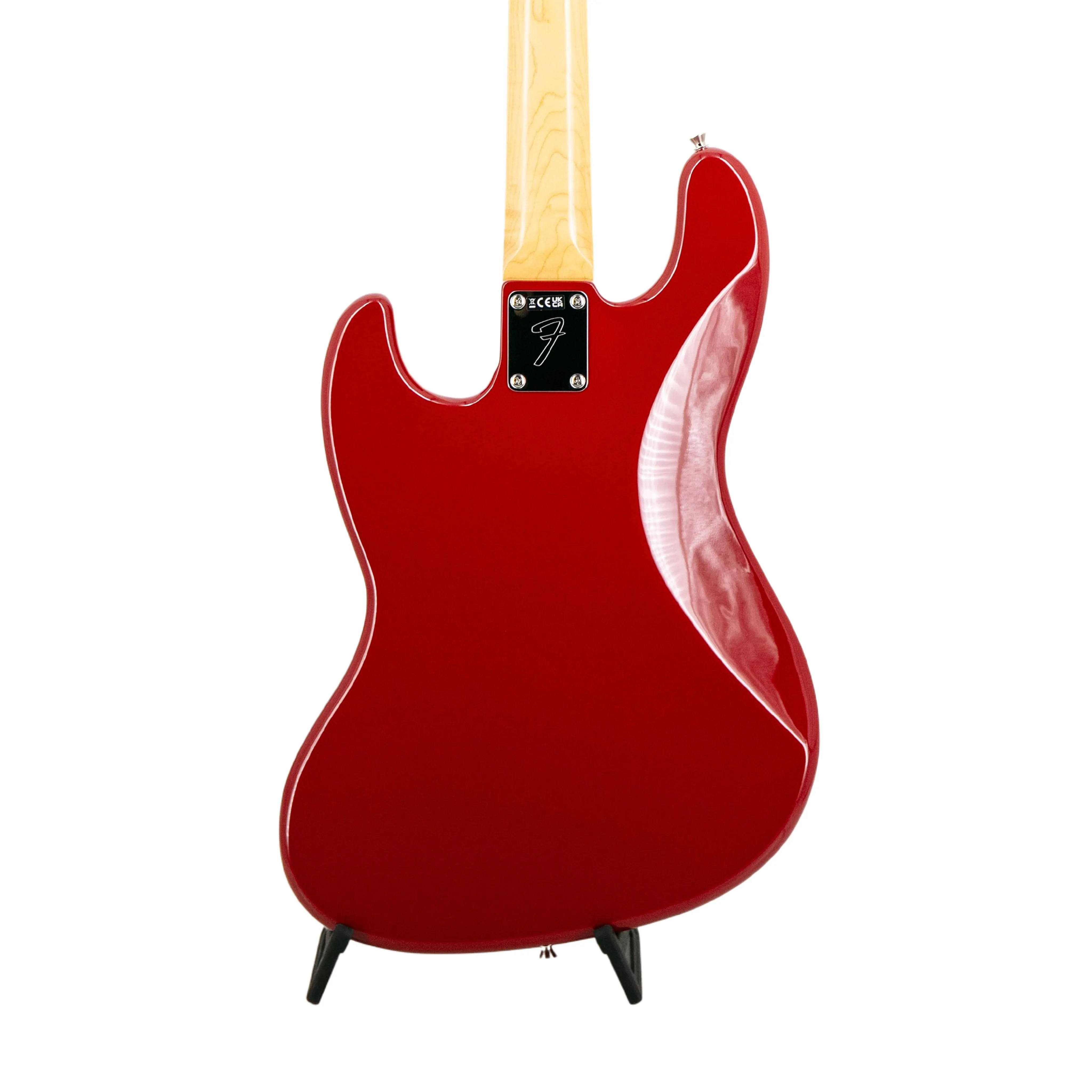 Fender FSR Collection Traditional Late 60s Jazz Bass Guitar, RW FB, Dakota Red