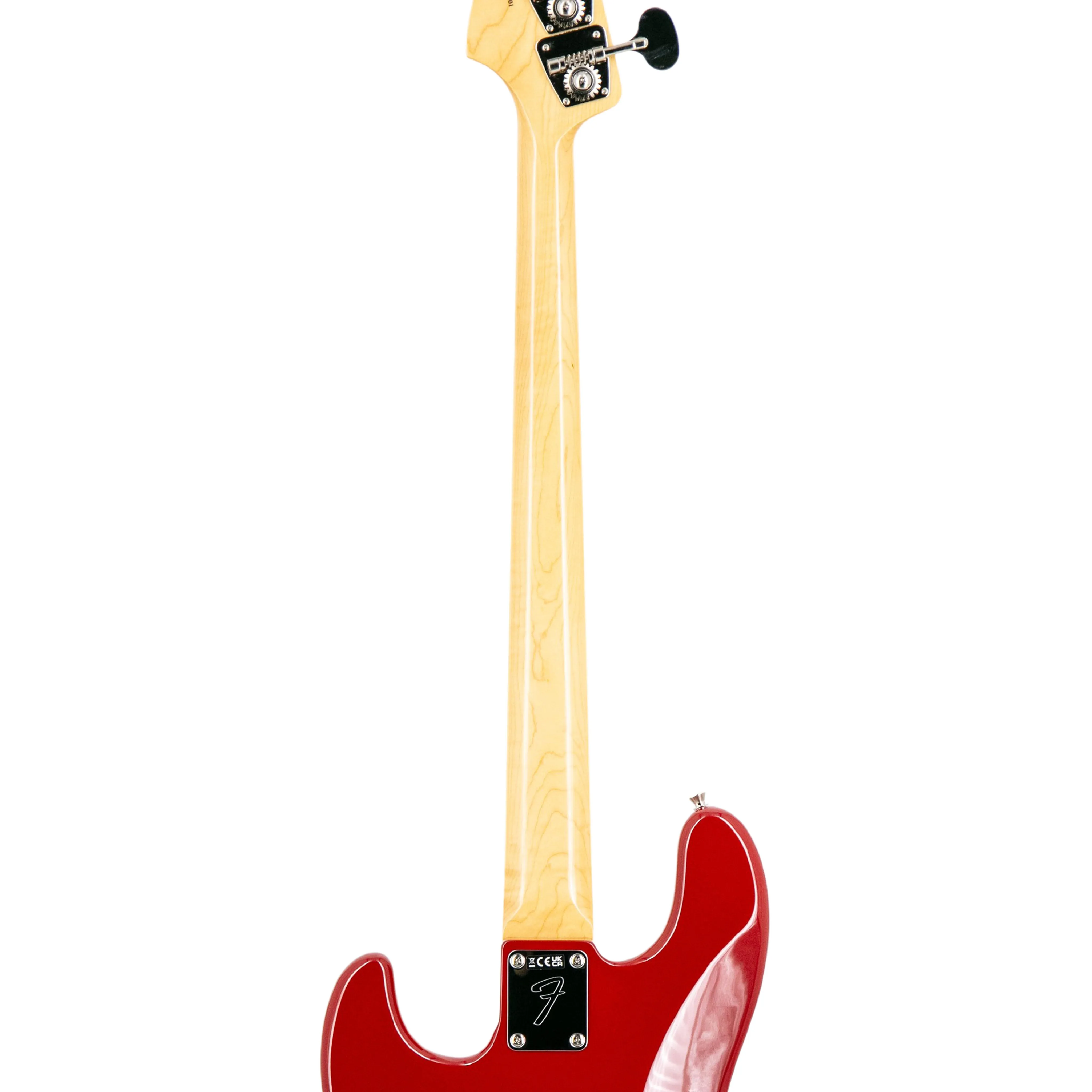 Fender FSR Collection Traditional Late 60s Jazz Bass Guitar, RW FB, Dakota Red