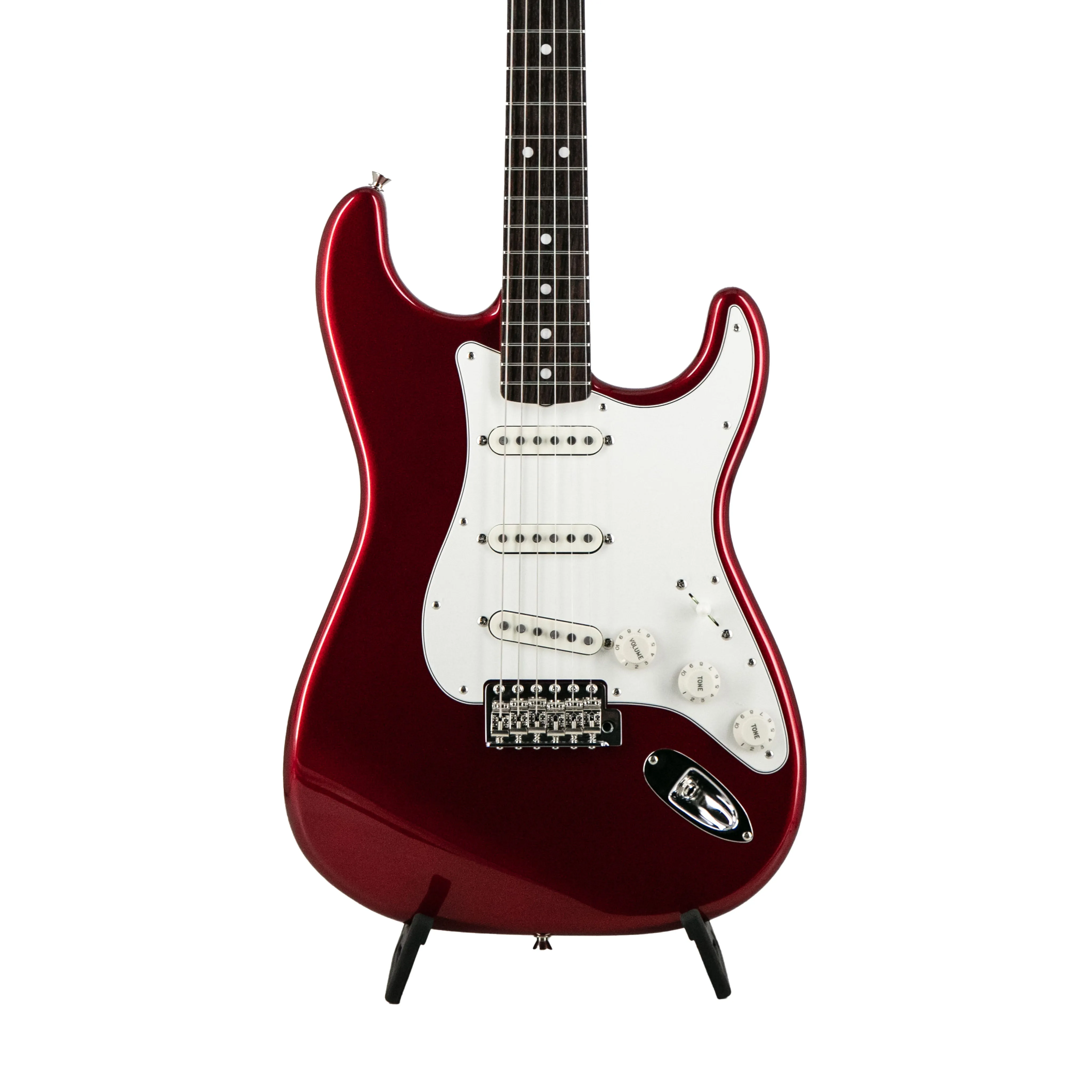 Fender FSR Collection Traditional Late 60s Stratocaster Electric Guitar, RW FB, Candy Apple Red